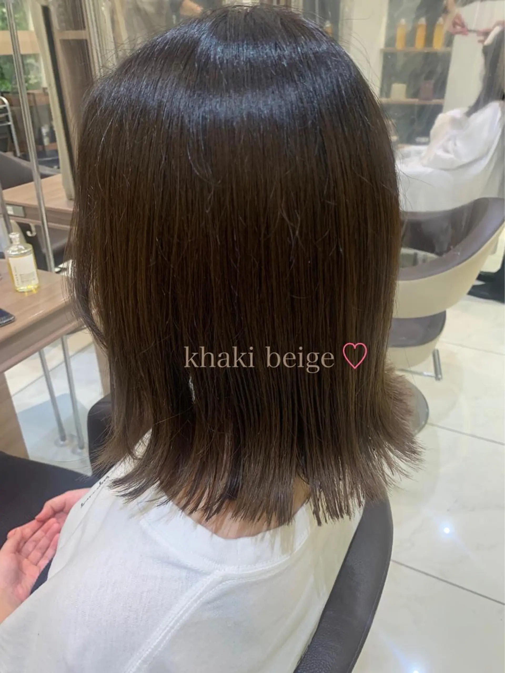 ミディアム Dears 香芝店所属・関 優希のヘアスタイル