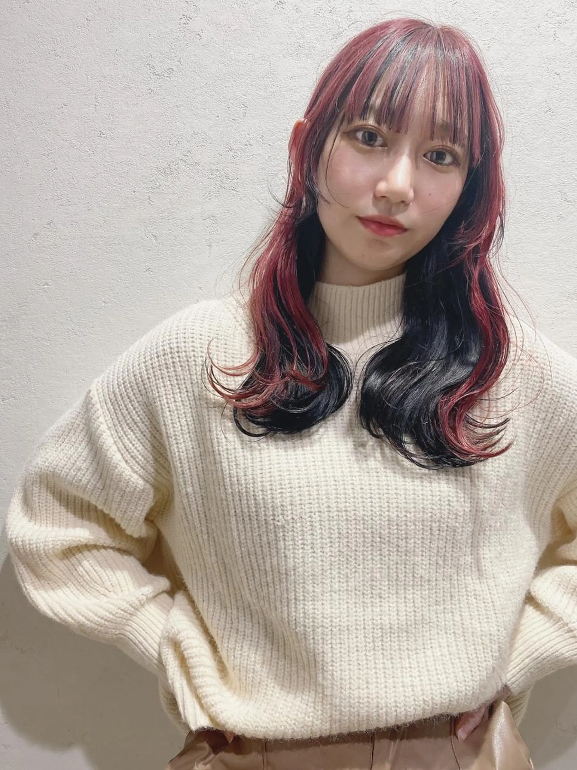 セミロング LATTE  渋谷所属・♡レイヤーカット れお♡のヘアスタイル