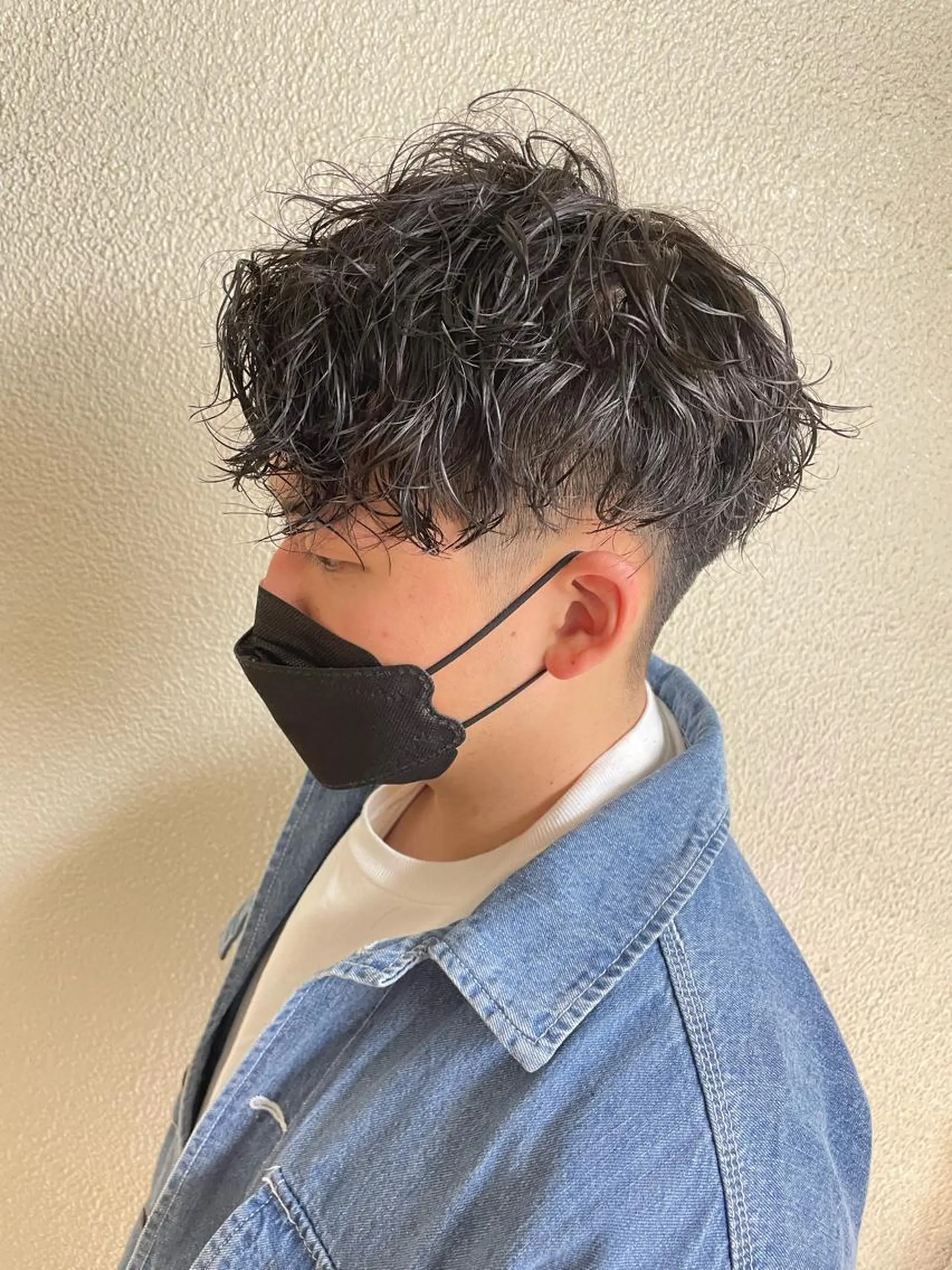 ショート パーマ メンズ 辻堂メンズ特化 YU-YAのヘアスタイル