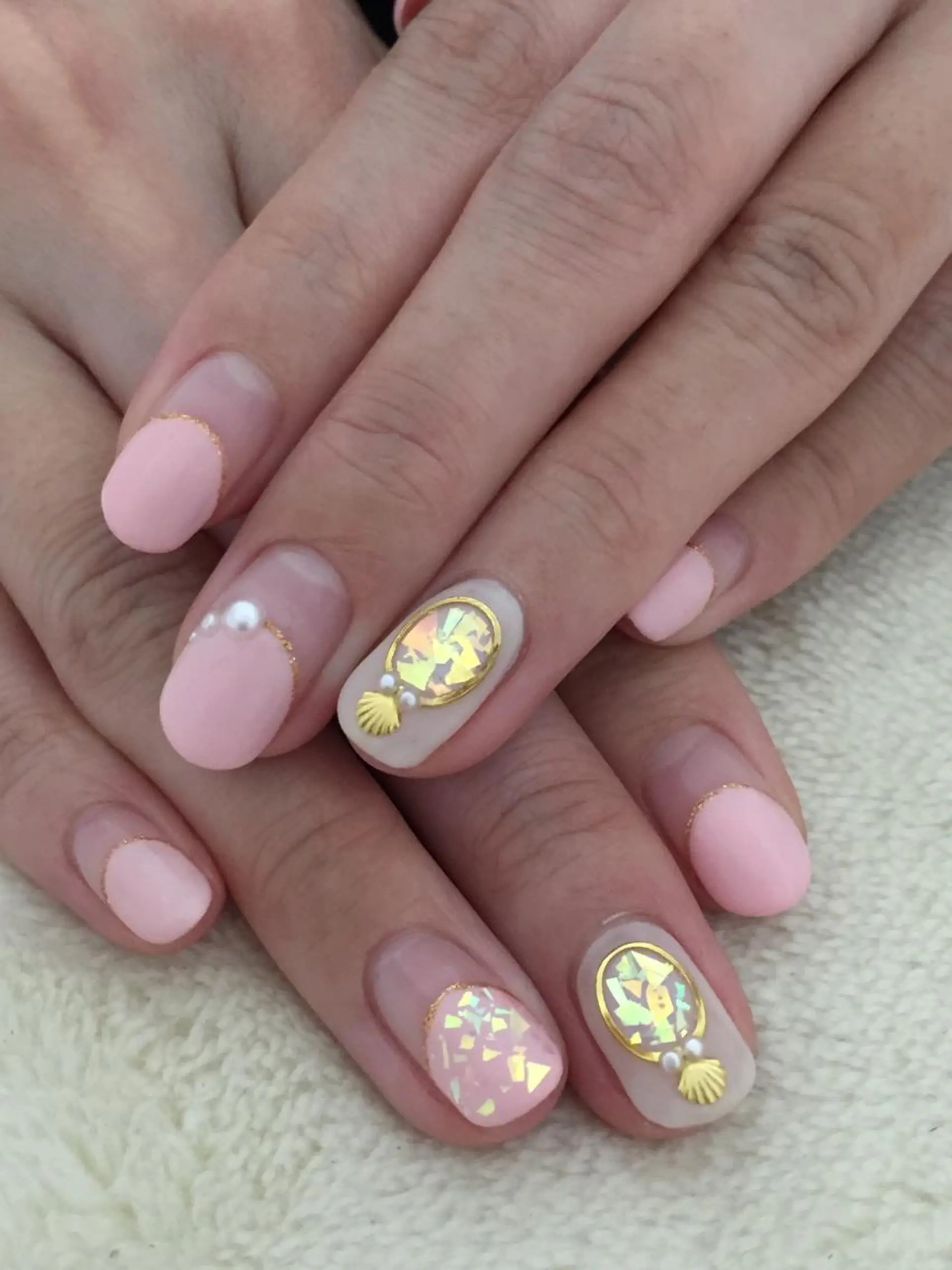 ネイル Sympa 𝓜iwako🐰ᩚのネイルデザイン