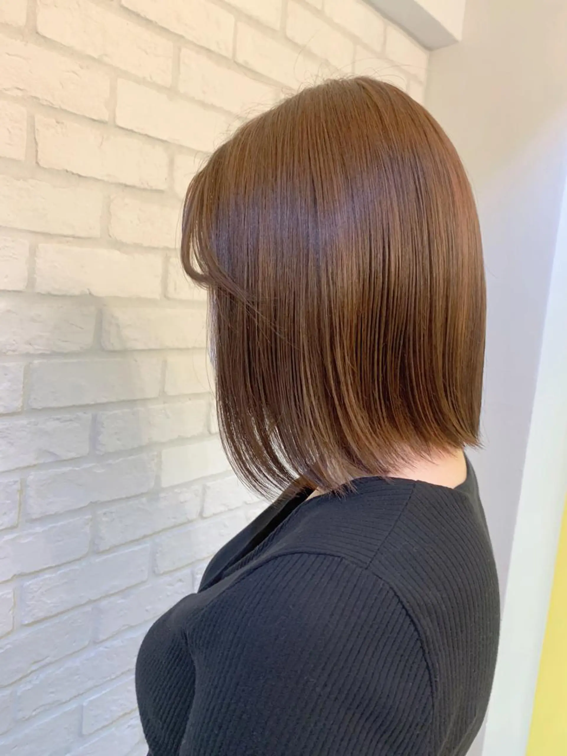 ショート カラー ヘアアレンジ カット 縮毛矯正 トリートメント ブリーチなし/ レイヤー🌿runaのヘアスタイル