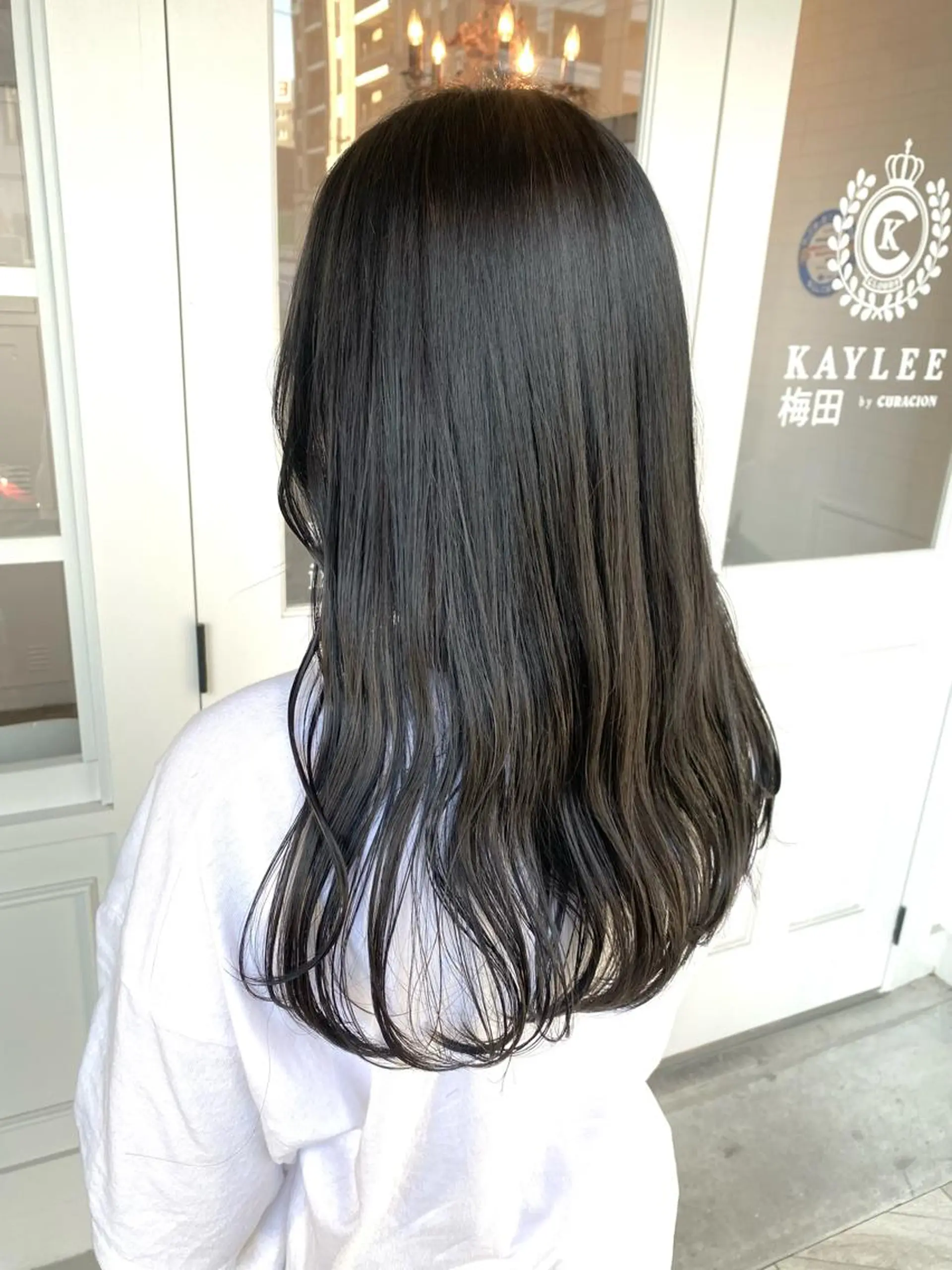 ロング カラー 韓国×髪質改善カラー 💎hinaのヘアスタイル