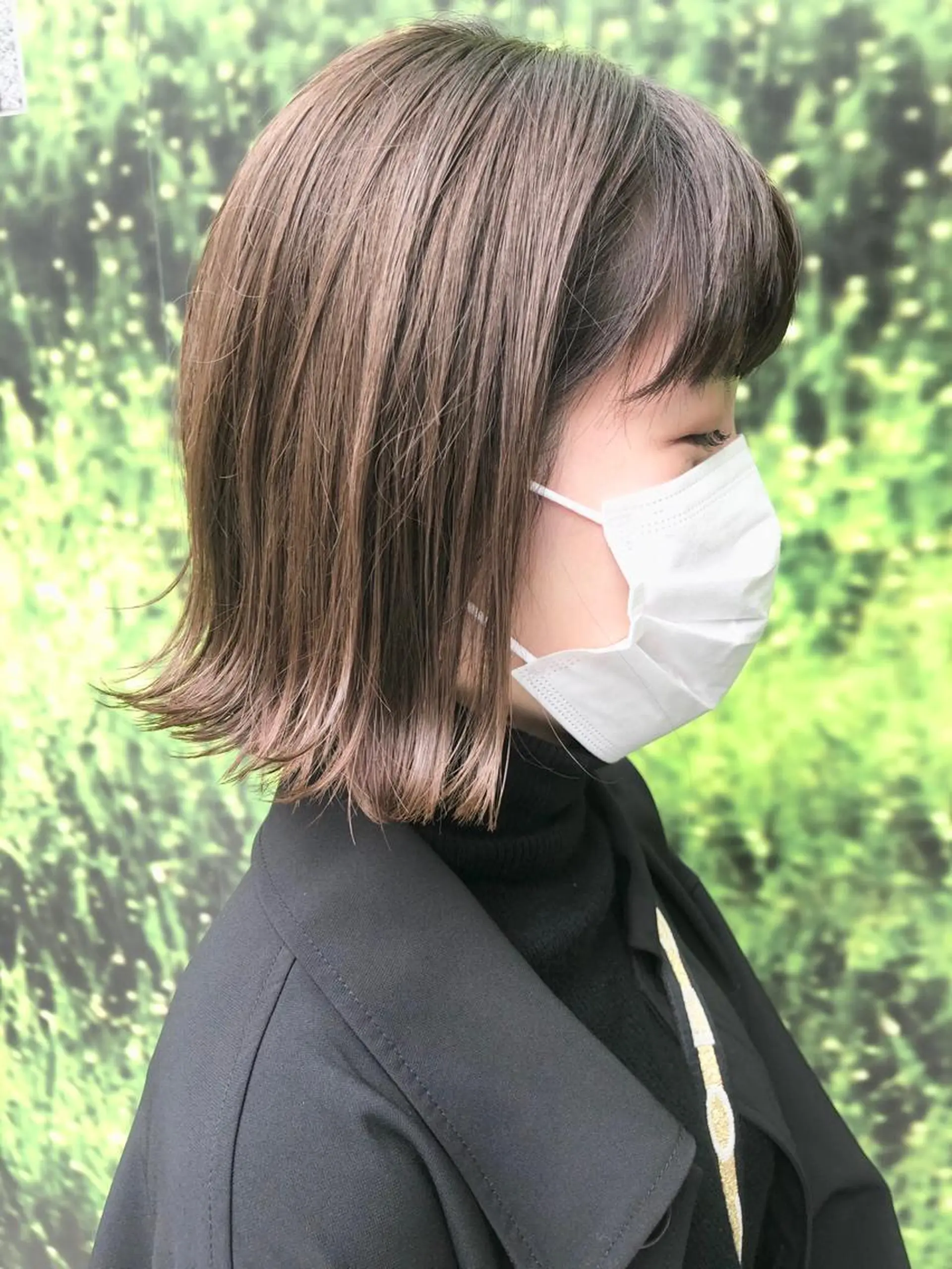 ショート 切りっぱなしボブ ボブ カット 千葉 郁也のヘアスタイル