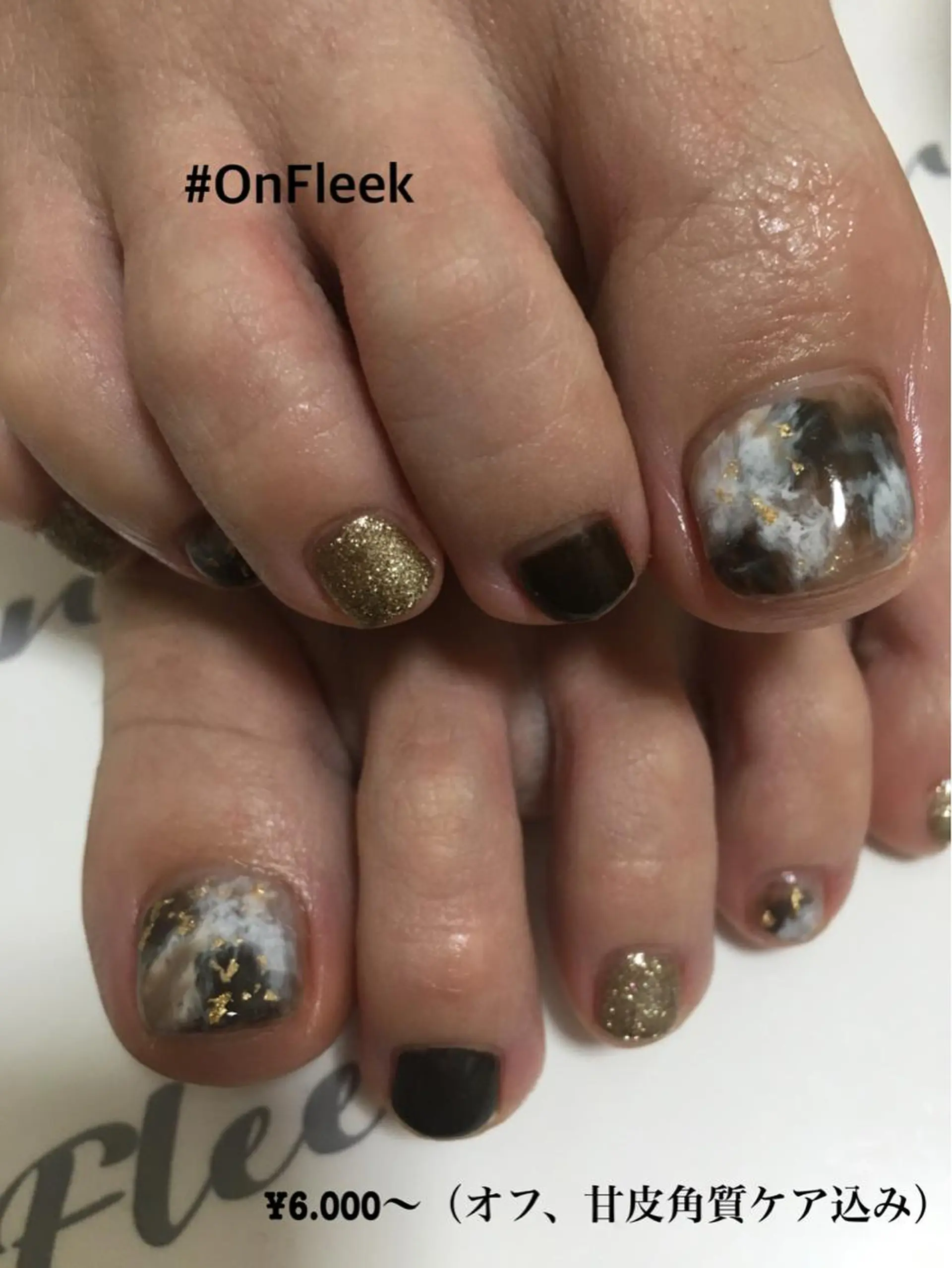 ネイル NailSalon ＃OnFleekのネイルデザイン