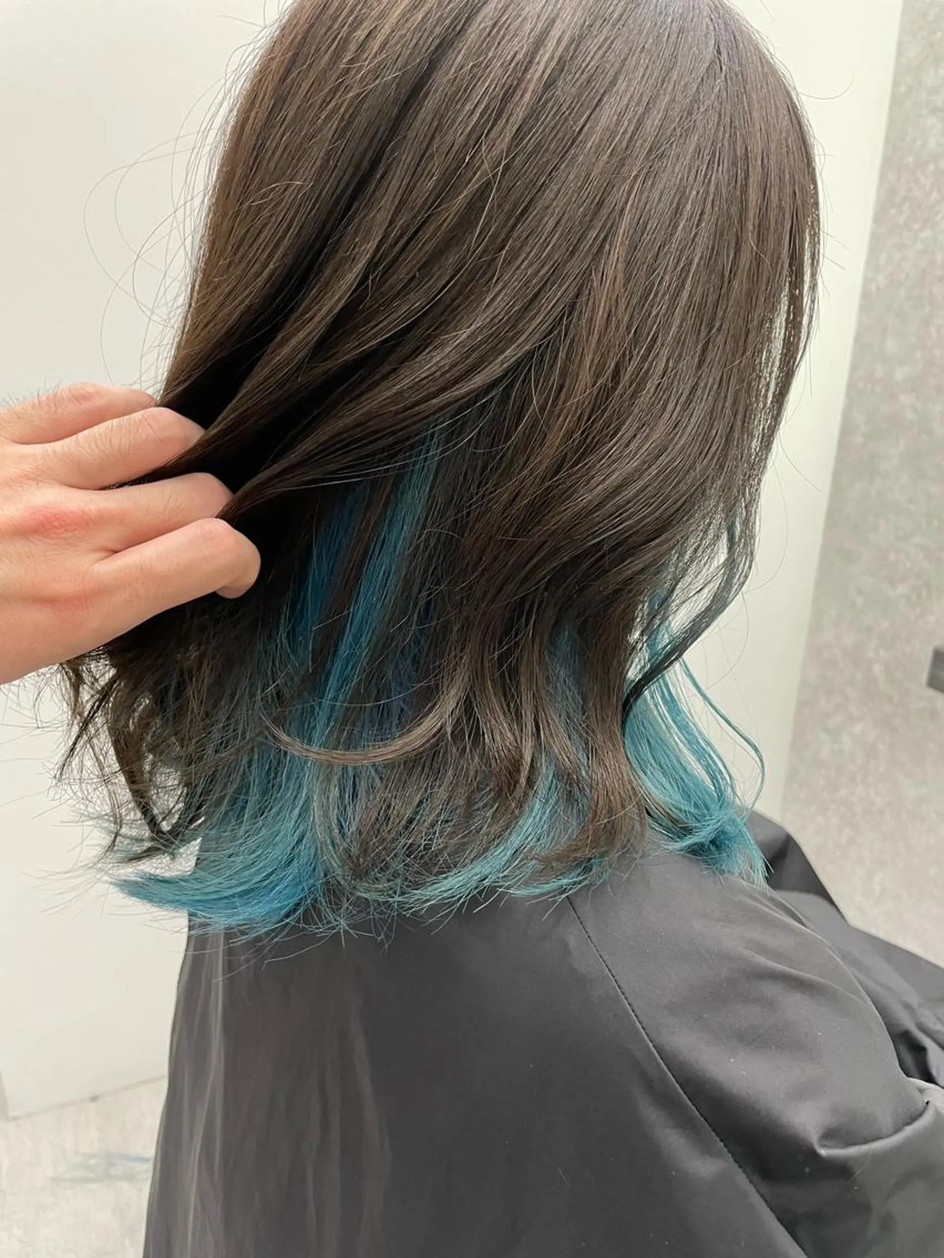 ミディアム 佐々木 達也のヘアスタイル