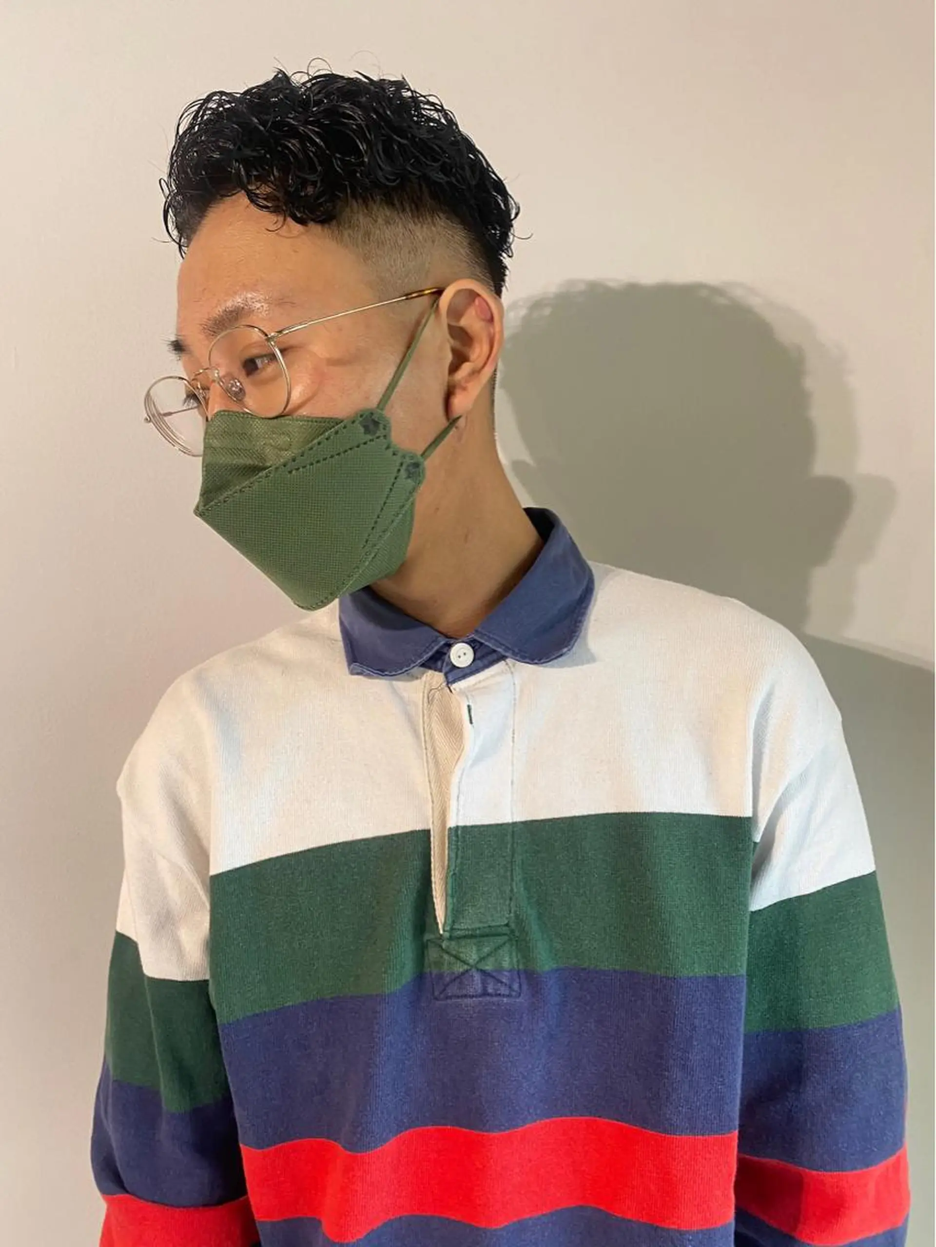 ショート パーマ メンズ メンズバレイヤージュ メンズブリーチ メンズハイライト メンズインナーカラー メンズパーマ ☀️Luana☀️ 公式/大通のヘアスタイル