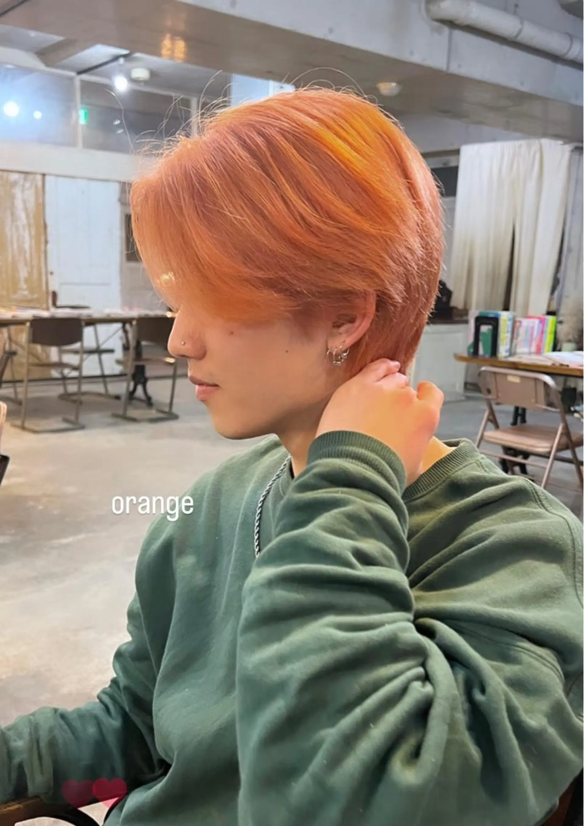 ショート カラー ヘアアレンジ メンズ 心斎橋美容室 Junのヘアスタイル