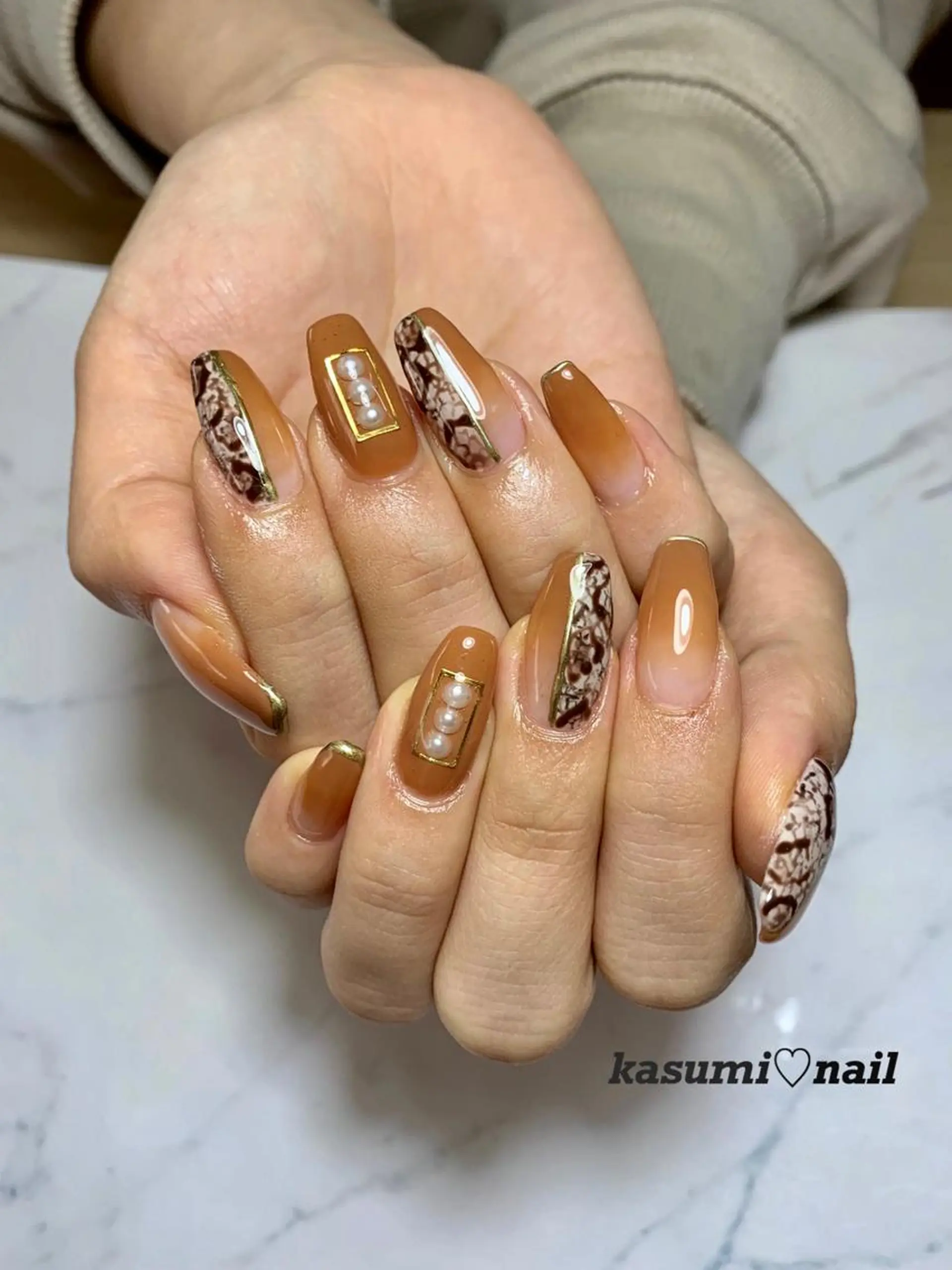 ネイル アートネイル フットネイル ジェルネイル ラメ(グリッター) ミラーネイル KASUMI♡ Nailのネイルデザイン