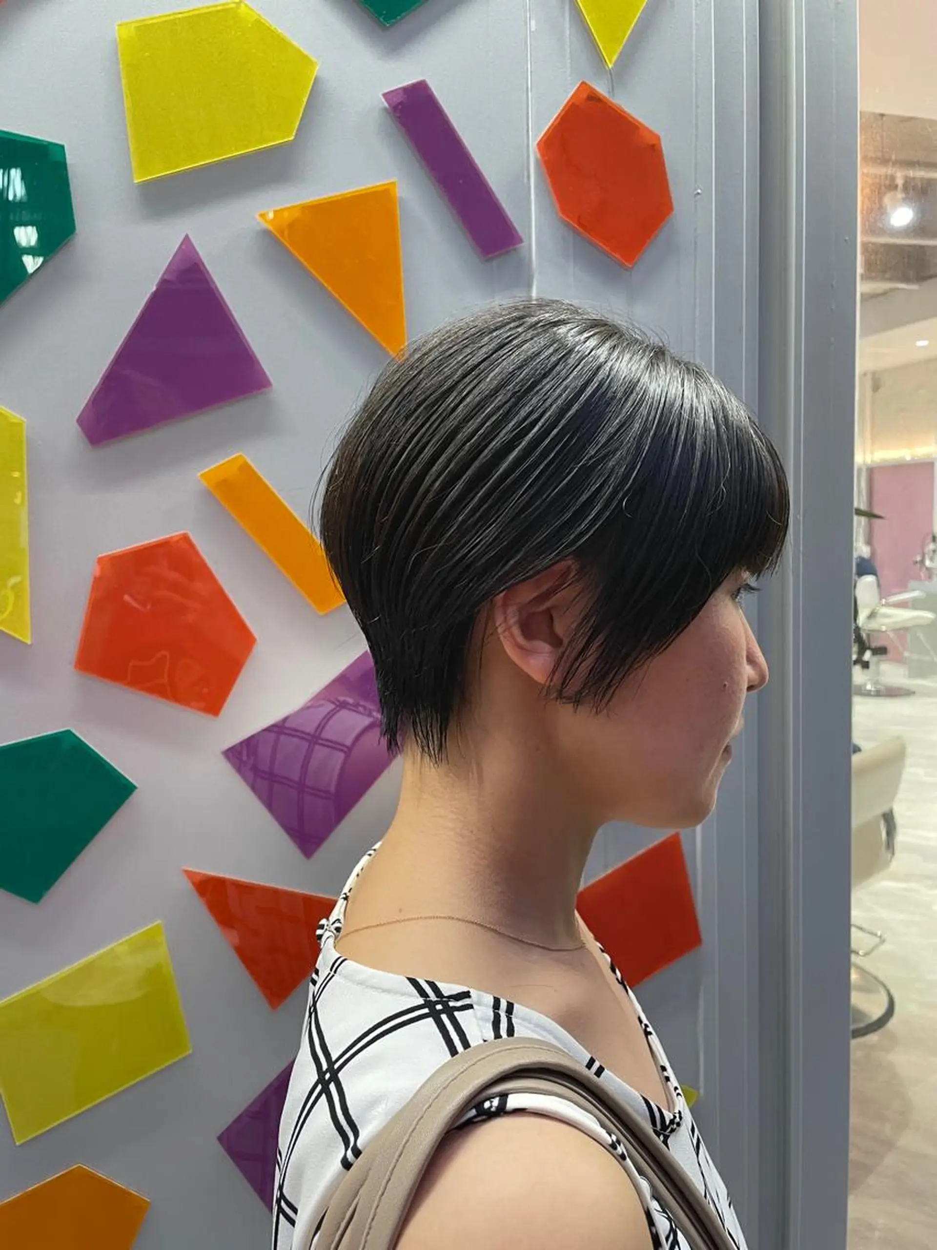 ショート ショートヘア カット ショート 嶋津祥希のヘアスタイル