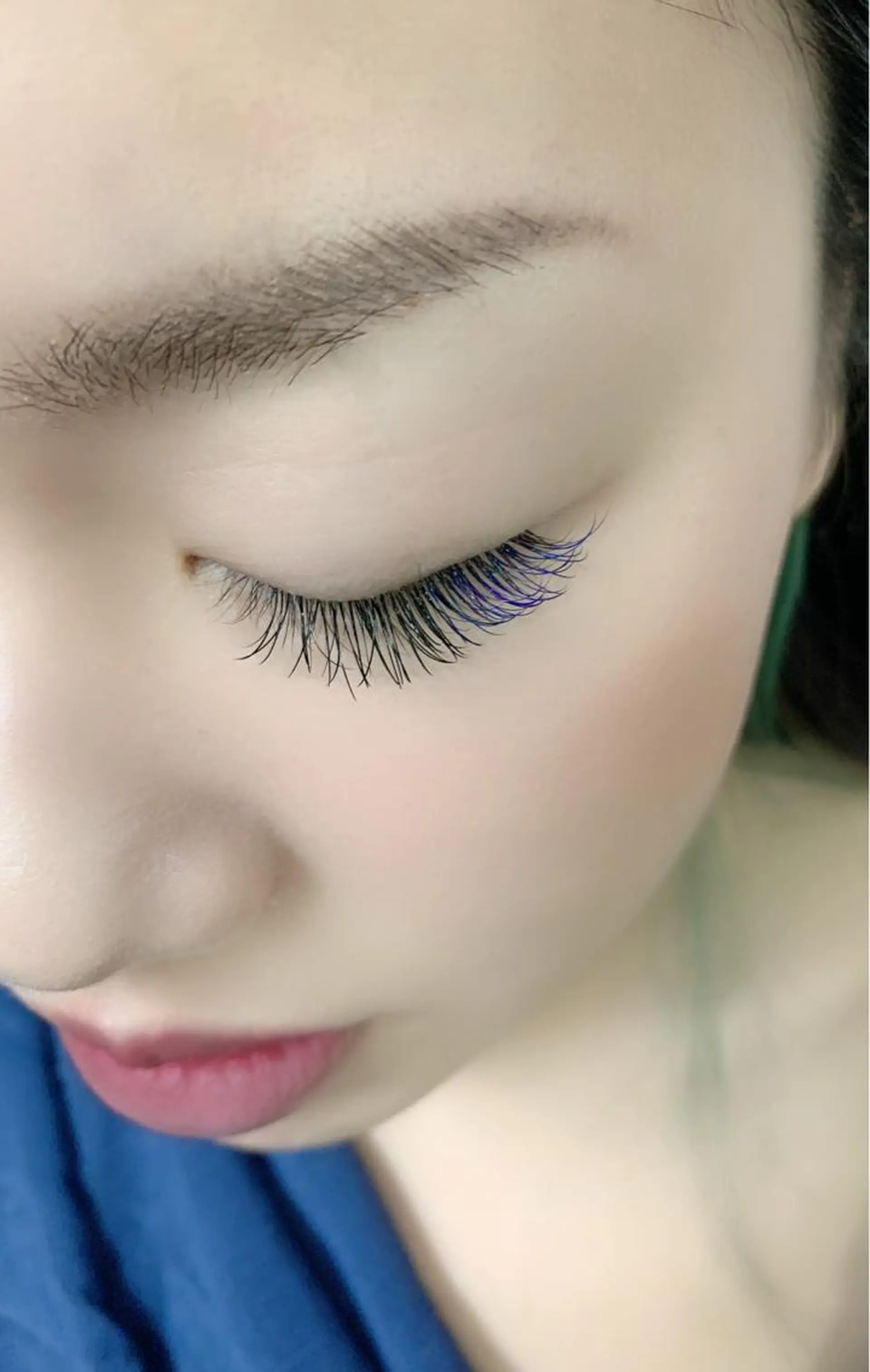 マツエク・マツパ Cカール フラットラッシュ Lightlyhair＆eyelash所属・Lightly‥鈴木 彩乃のマツエク・マツパデザイン