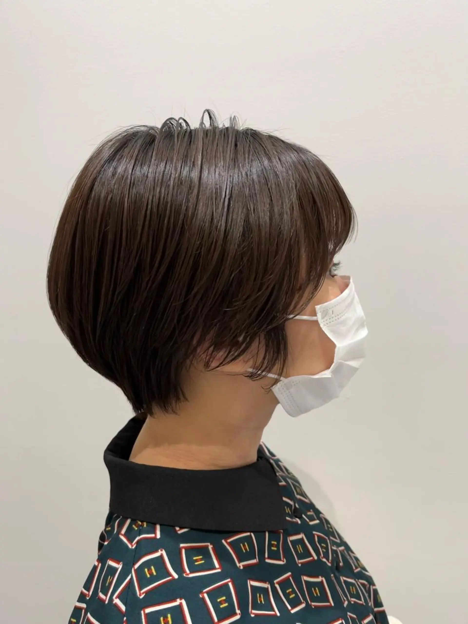 ショート カット ヘアカラー トリートメント 山本 佳奈のヘアスタイル