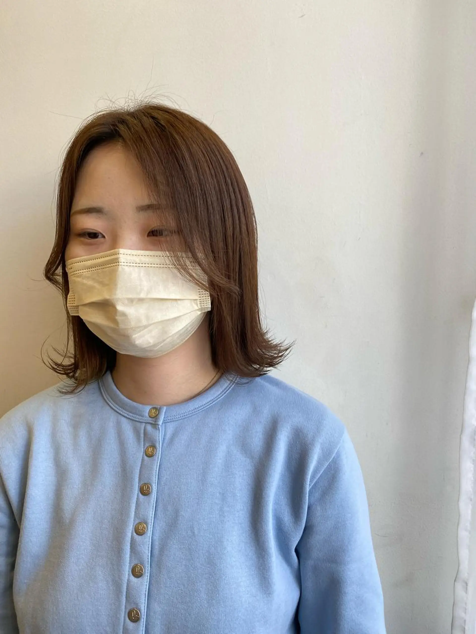 ミディアム カラー 栗田 大輝のヘアスタイル