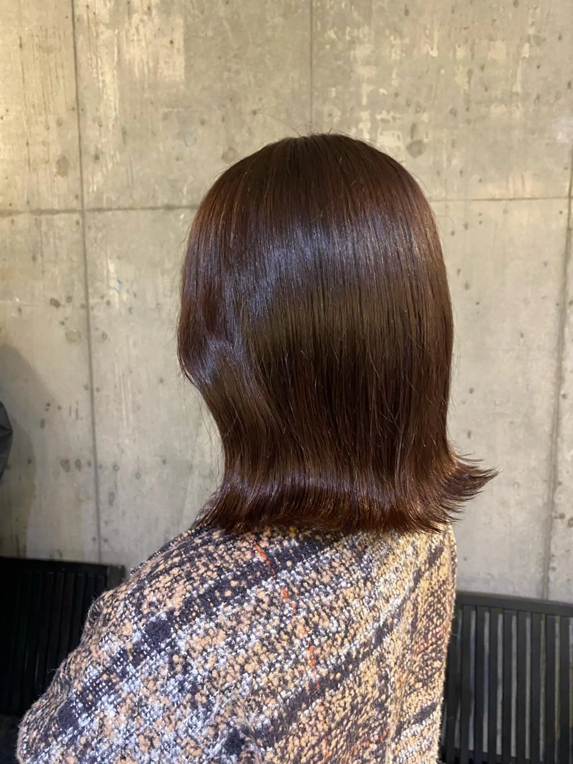 ミディアム カラー アッシュ ベージュカラー 黒髪 ブルーカラー ブルーブラック カット 縮毛矯正 トリートメント ヘアセット 透明感/韓国風 🤍moeka🤍のヘアスタイル