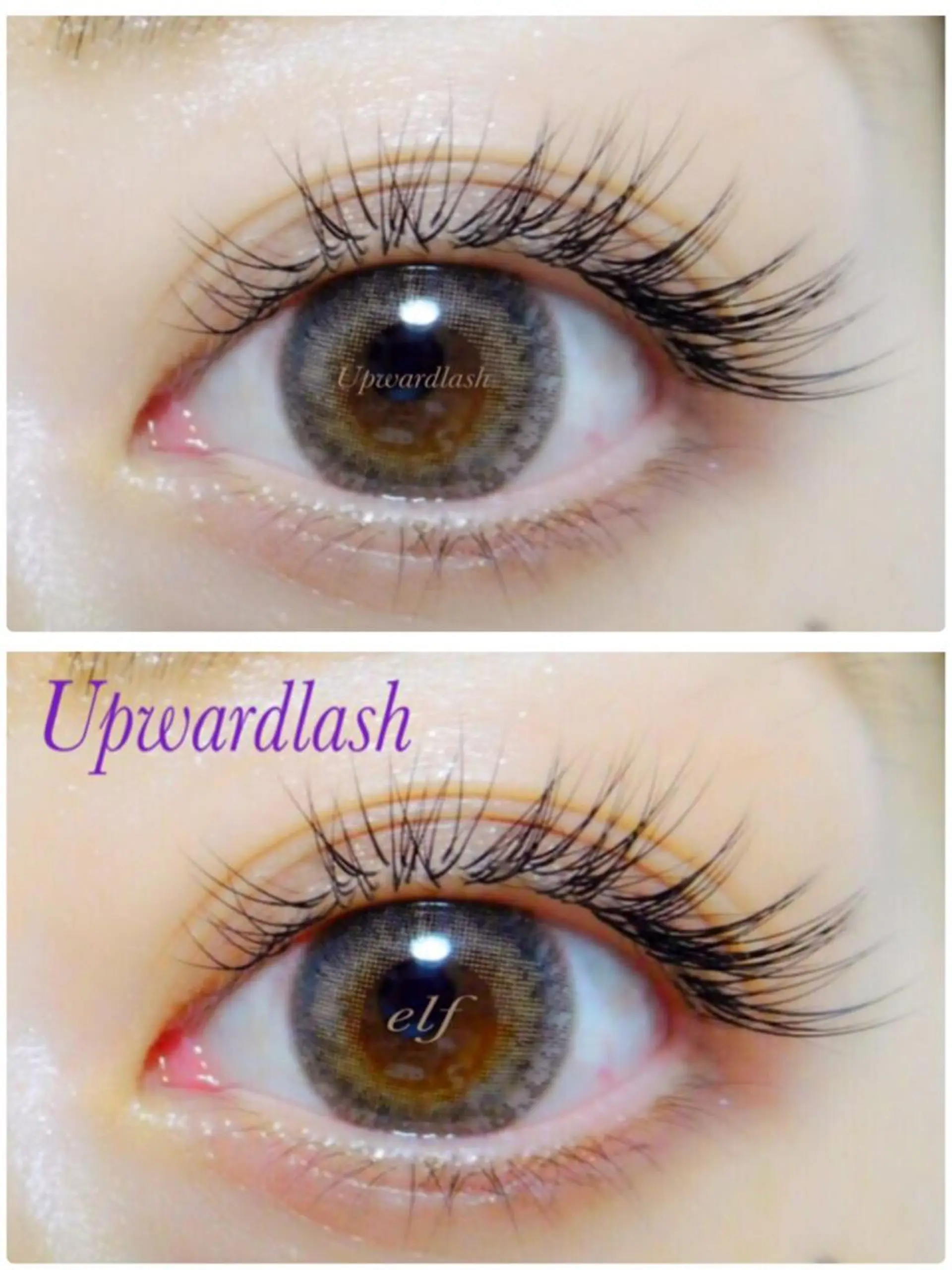 マツエク・マツパ アップワードラッシュ Hatai ☪︎のマツエク・マツパデザイン