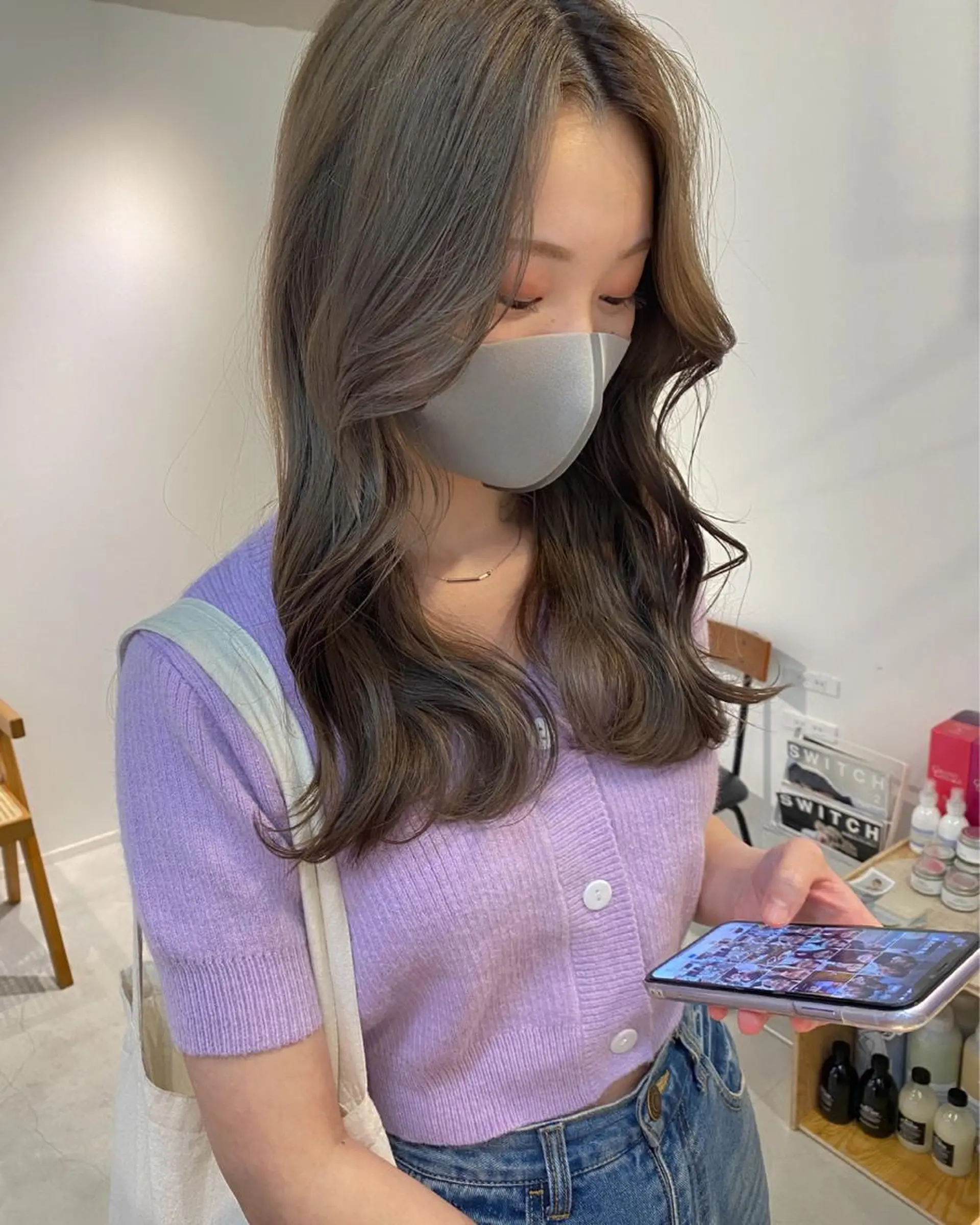 ロング ヨシンモリ fit stand /HIIRAGIのヘアスタイル