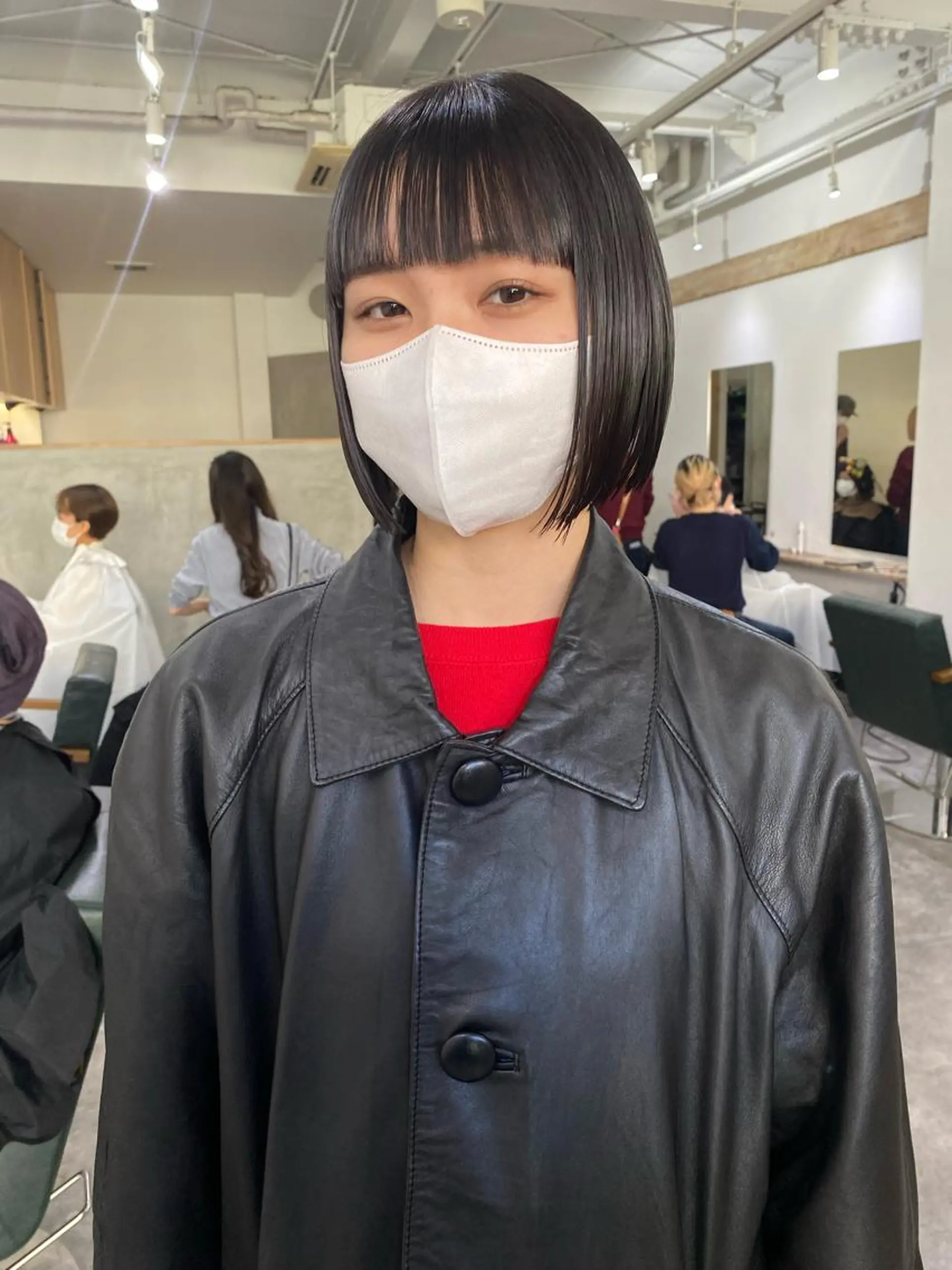 ショート カット 森貴裕/ベージュ/ パーマ/オリーブのヘアスタイル