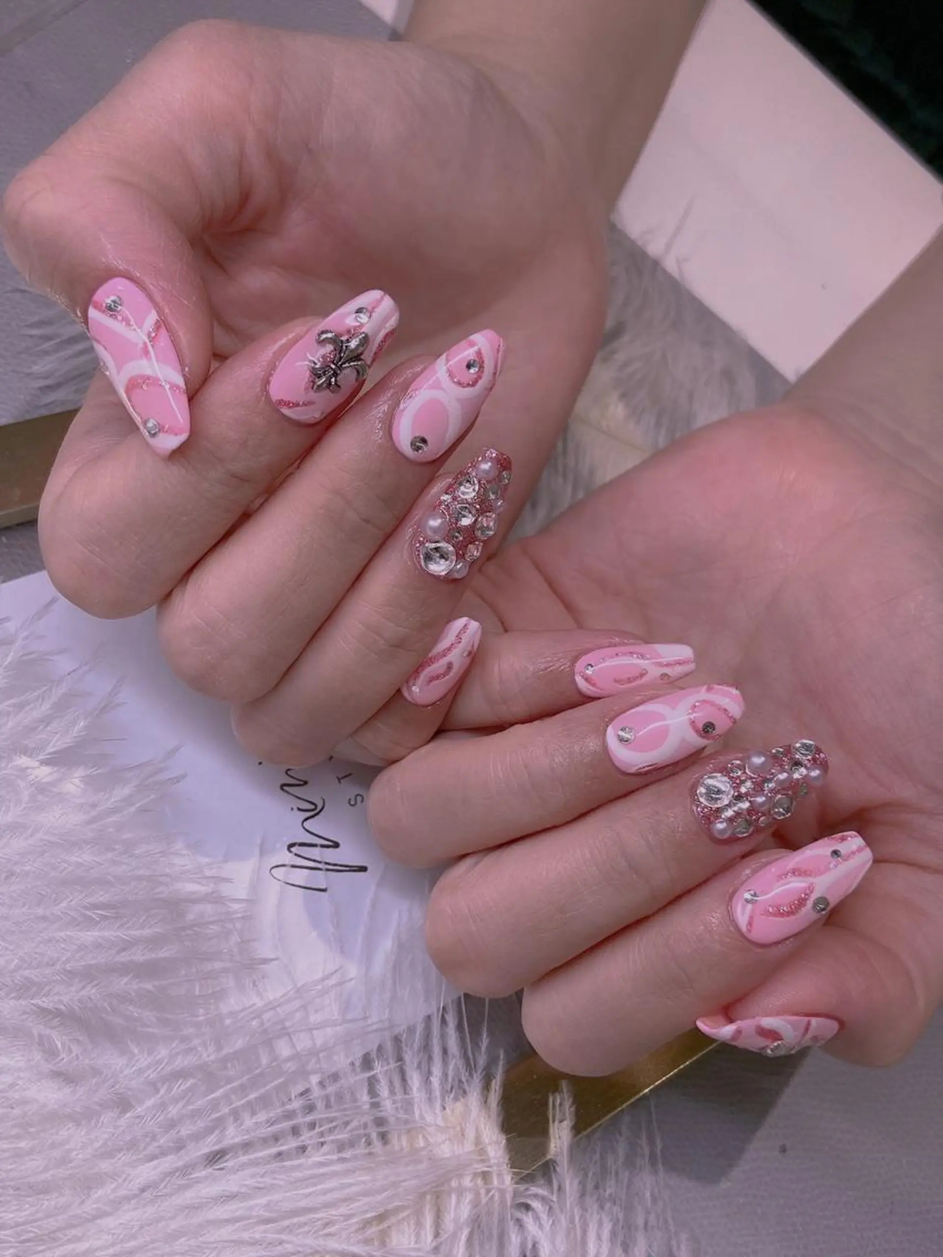 ネイル 長さだし専門店 M2　rikaのネイルデザイン