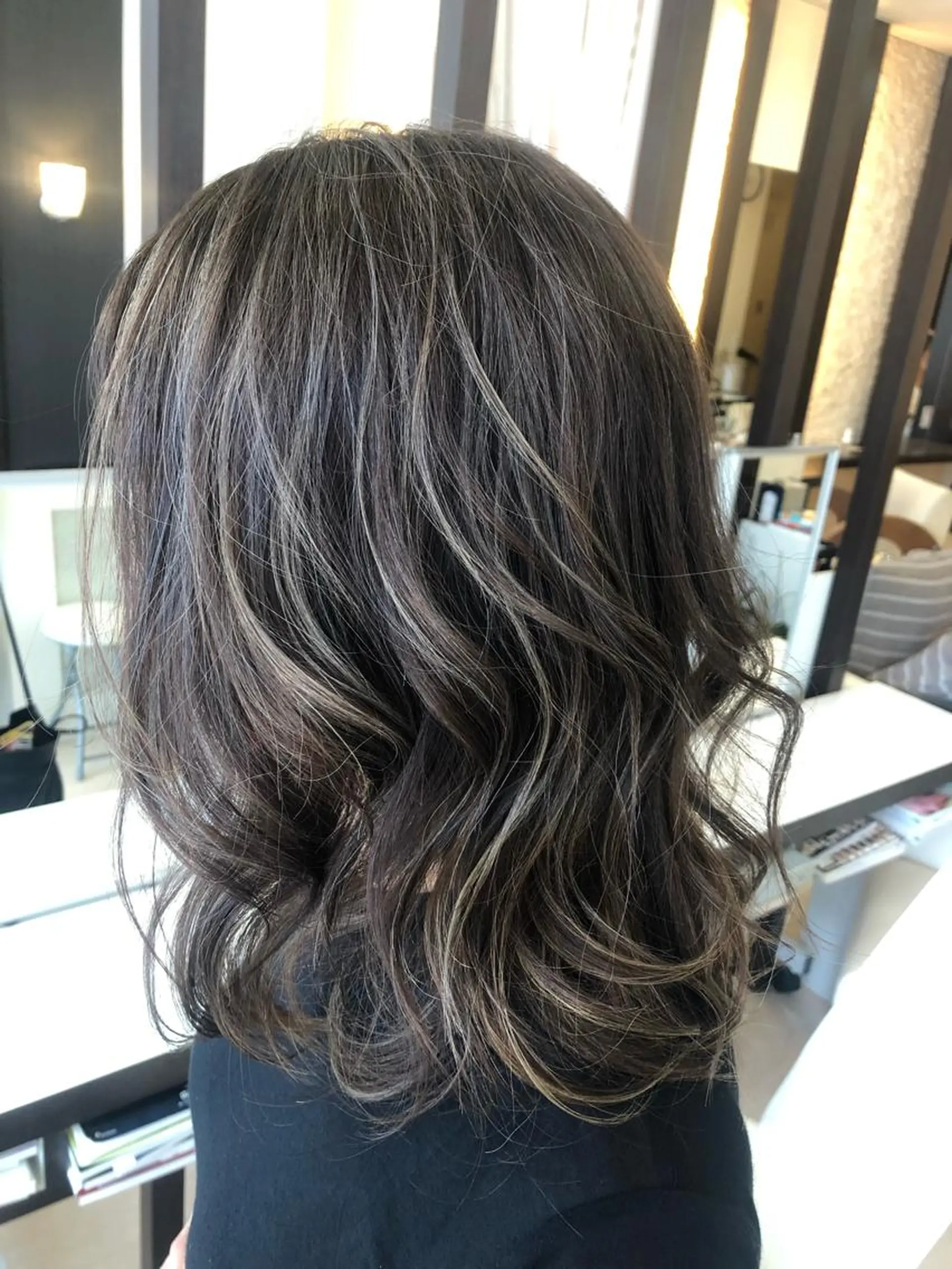 ミディアム カラー 🌙似合わせ🐈‍⬛ ケア✨又吉のヘアスタイル