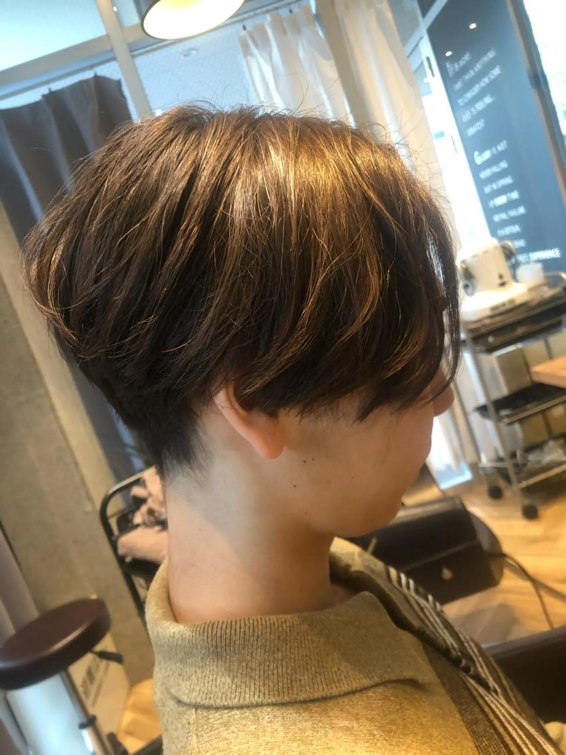 ショート メンズ カット 🌈艶カラー× メンズパーマ永埜🌈のヘアスタイル