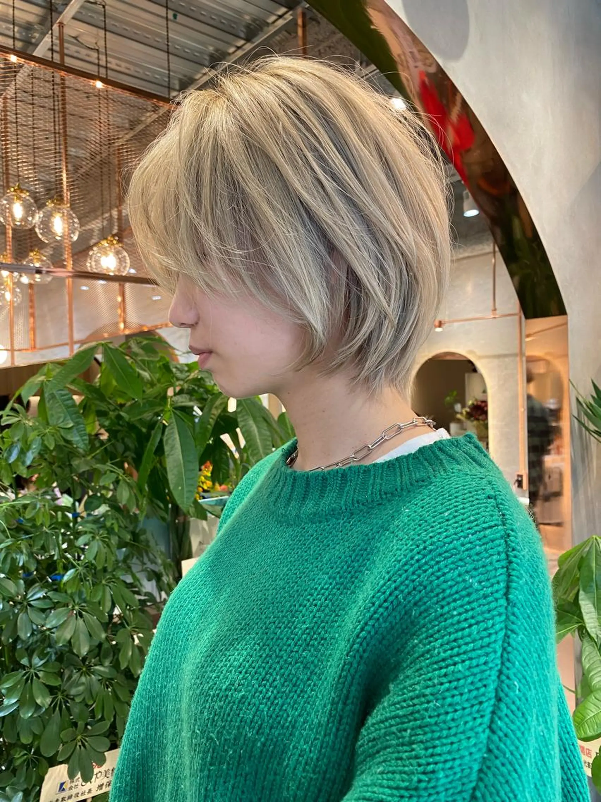 ショート カラー カット ヘアカラー トリートメント ボブ/ショート/ 縮毛矯正⚜️工藤昴のヘアスタイル