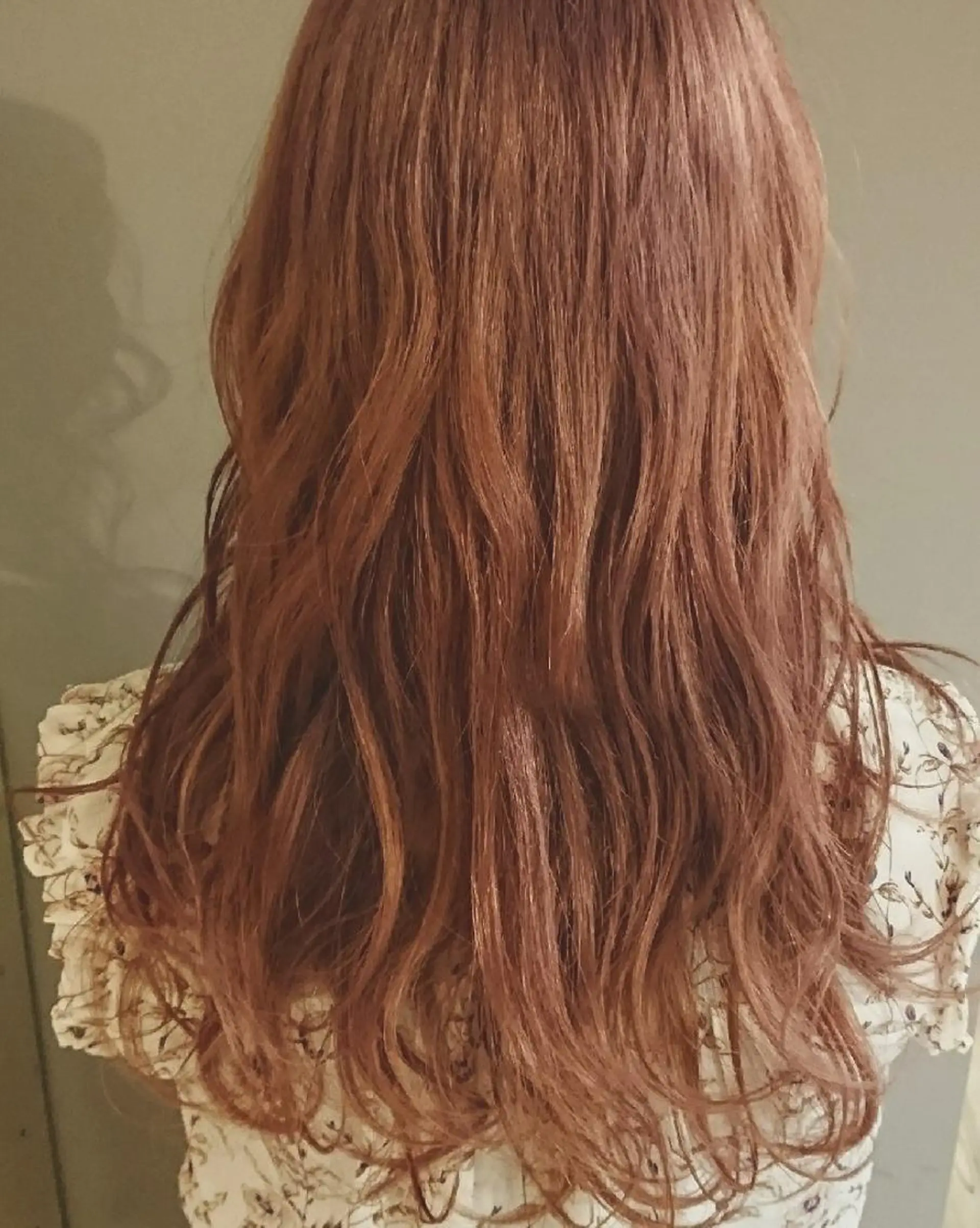 セミロング カラー ベージュカラー ピンクカラー ピンクベージュ coii コイ【原宿/表参道】のヘアスタイル