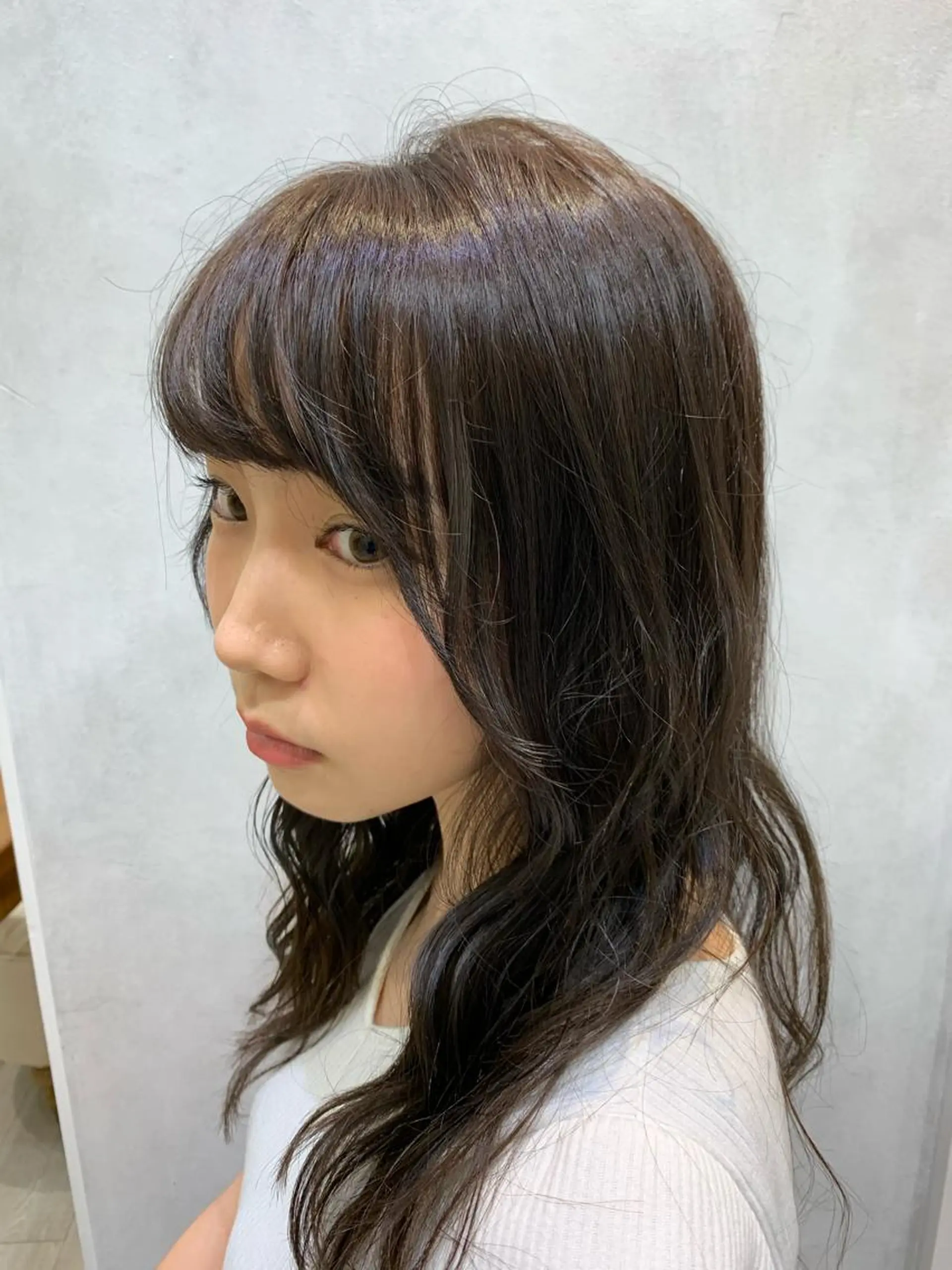 セミロング カラー カット 縮毛矯正 トリートメント 大姶良 友輝の眉毛・アイブロウイメージ