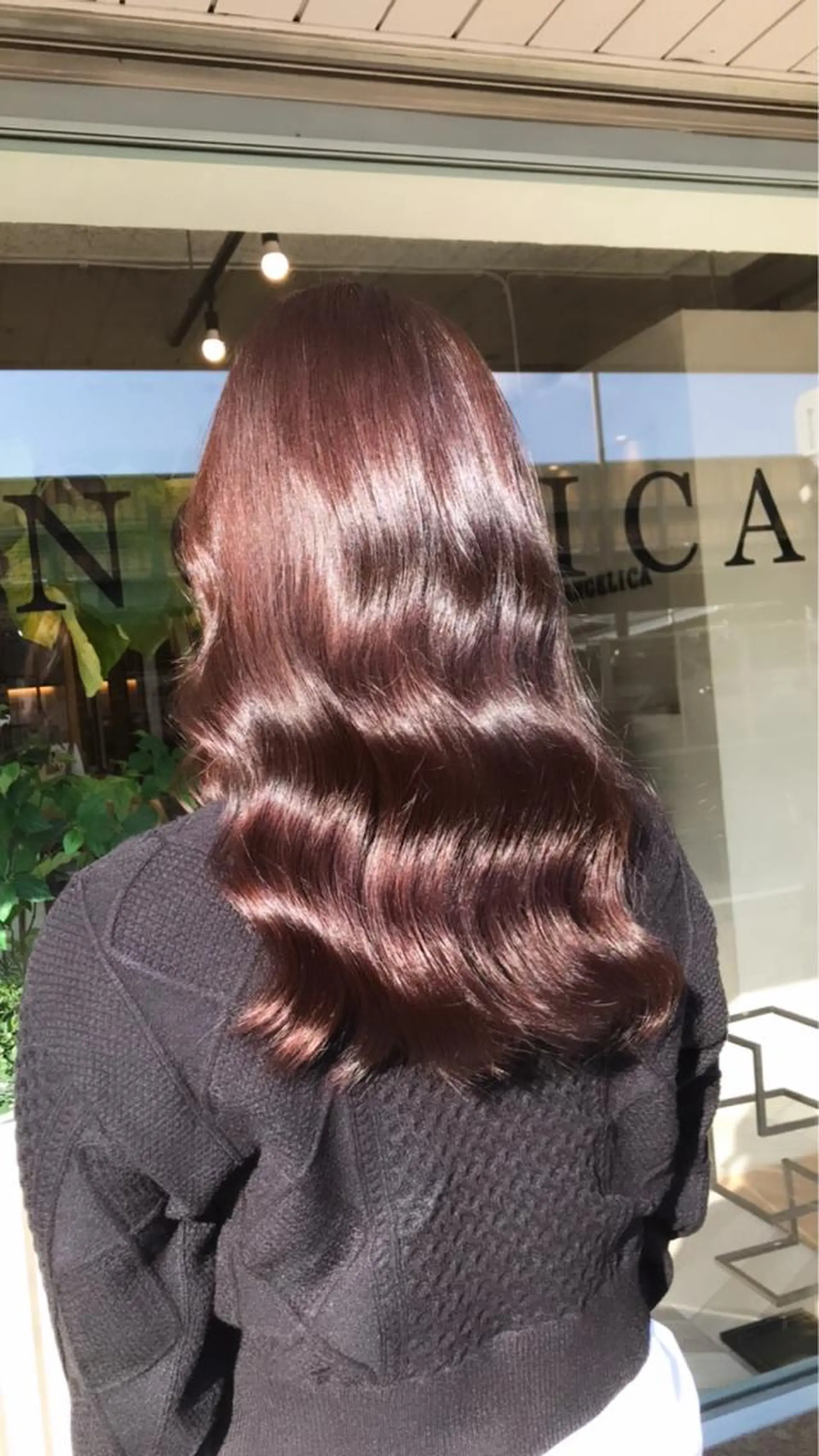 ロング ピンクブラウン カット ヘアカラー トリートメント 韓国スタイル🌈木村 和祐🌈のヘアスタイル