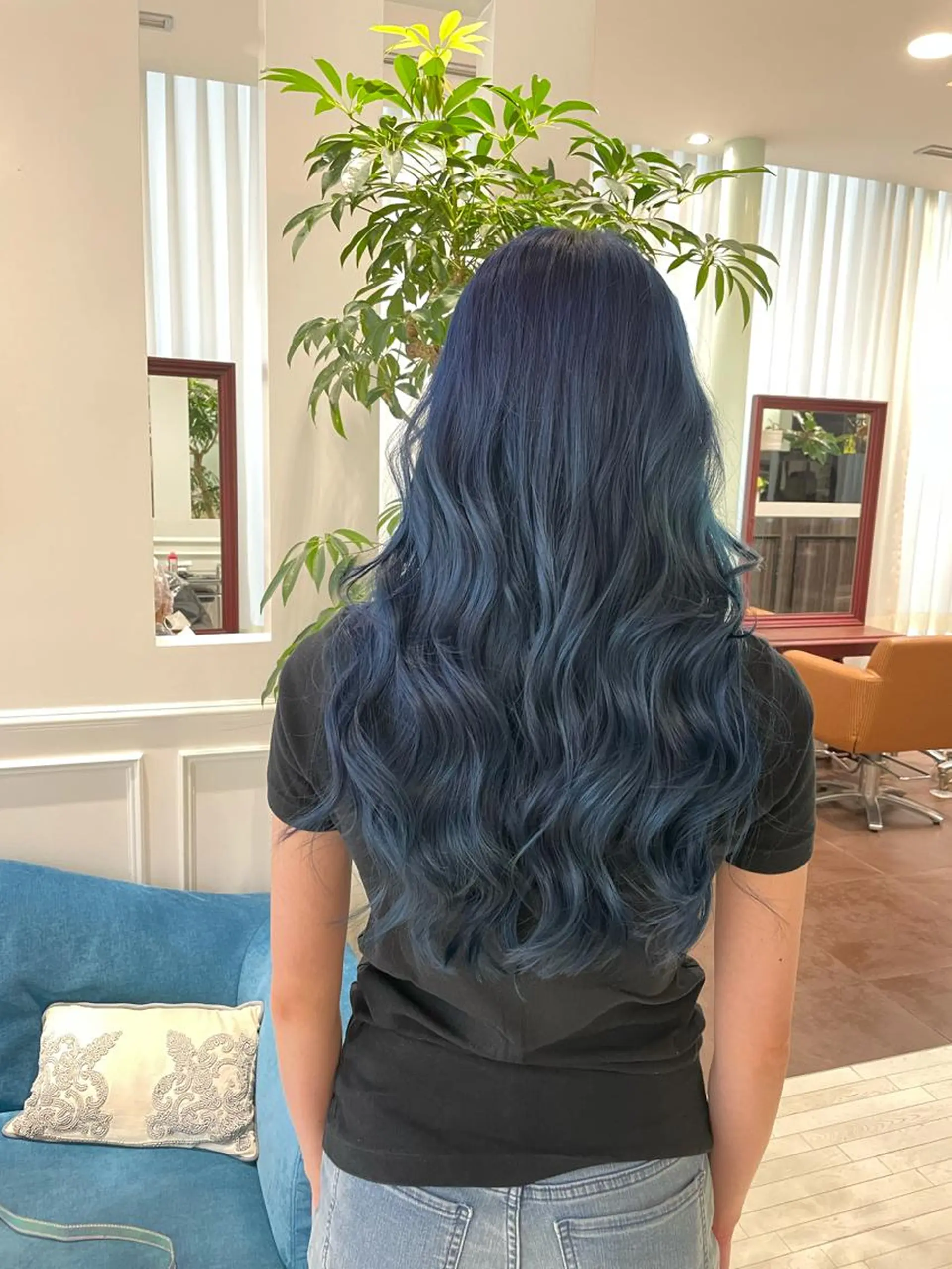 ロング カラー ヘアアレンジ カット ヘアカラー トリートメント ヘアセット 🧸ハイトーン🧸 ゆっきー🧸のヘアスタイル