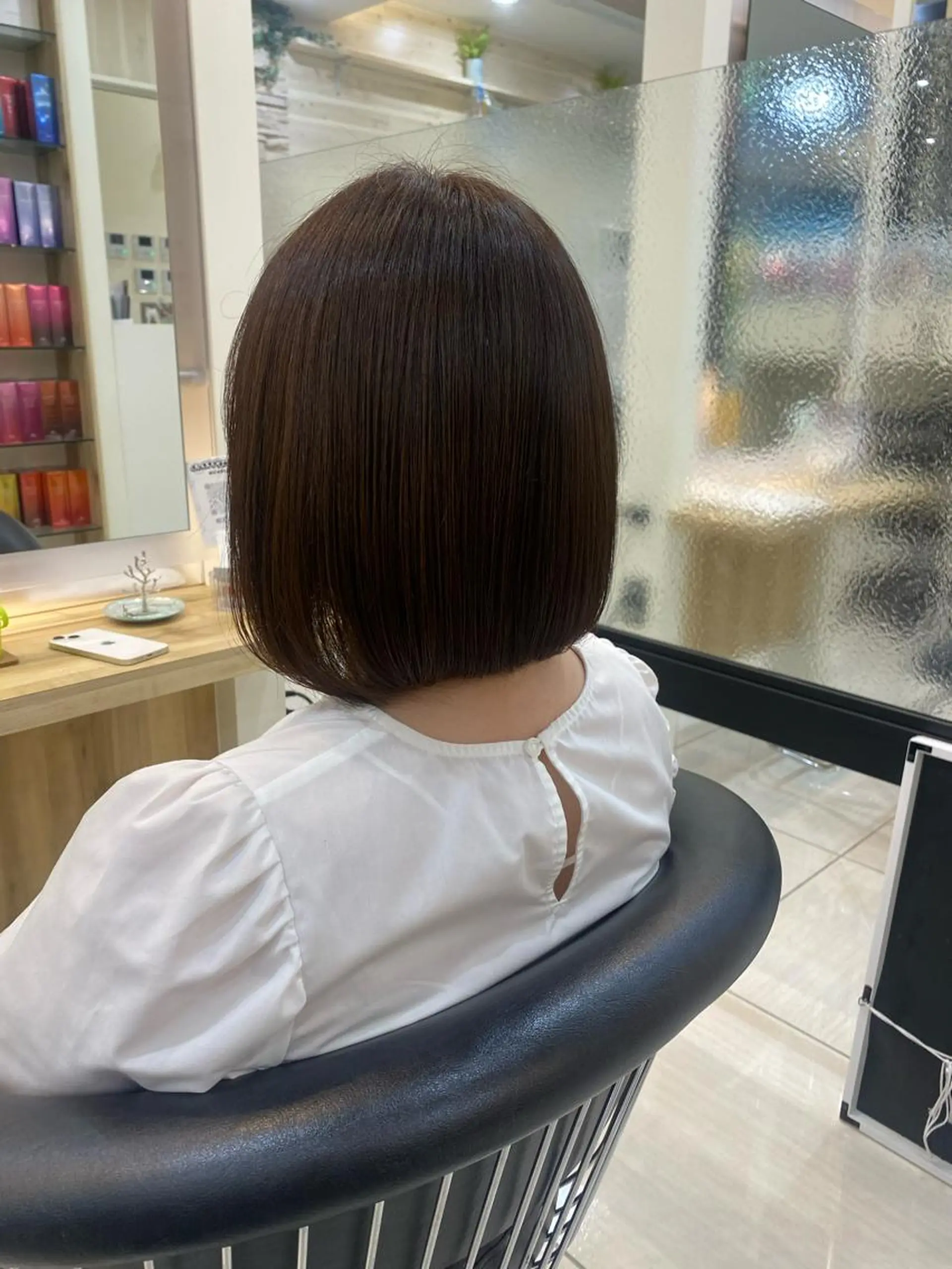 ショート カラー トリートメント 韓国ヘア／艶カラー minamiのヘアスタイル