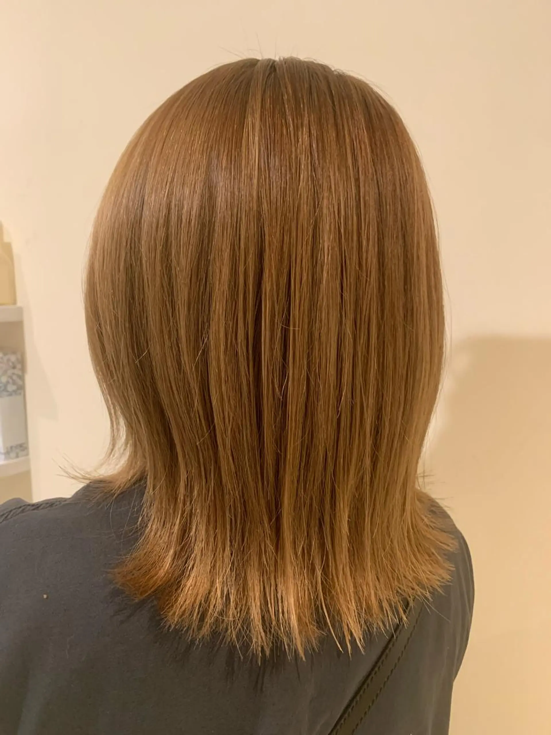 セミロング 縮毛矯正 ideal心斎橋 ☆片山☆のヘアスタイル