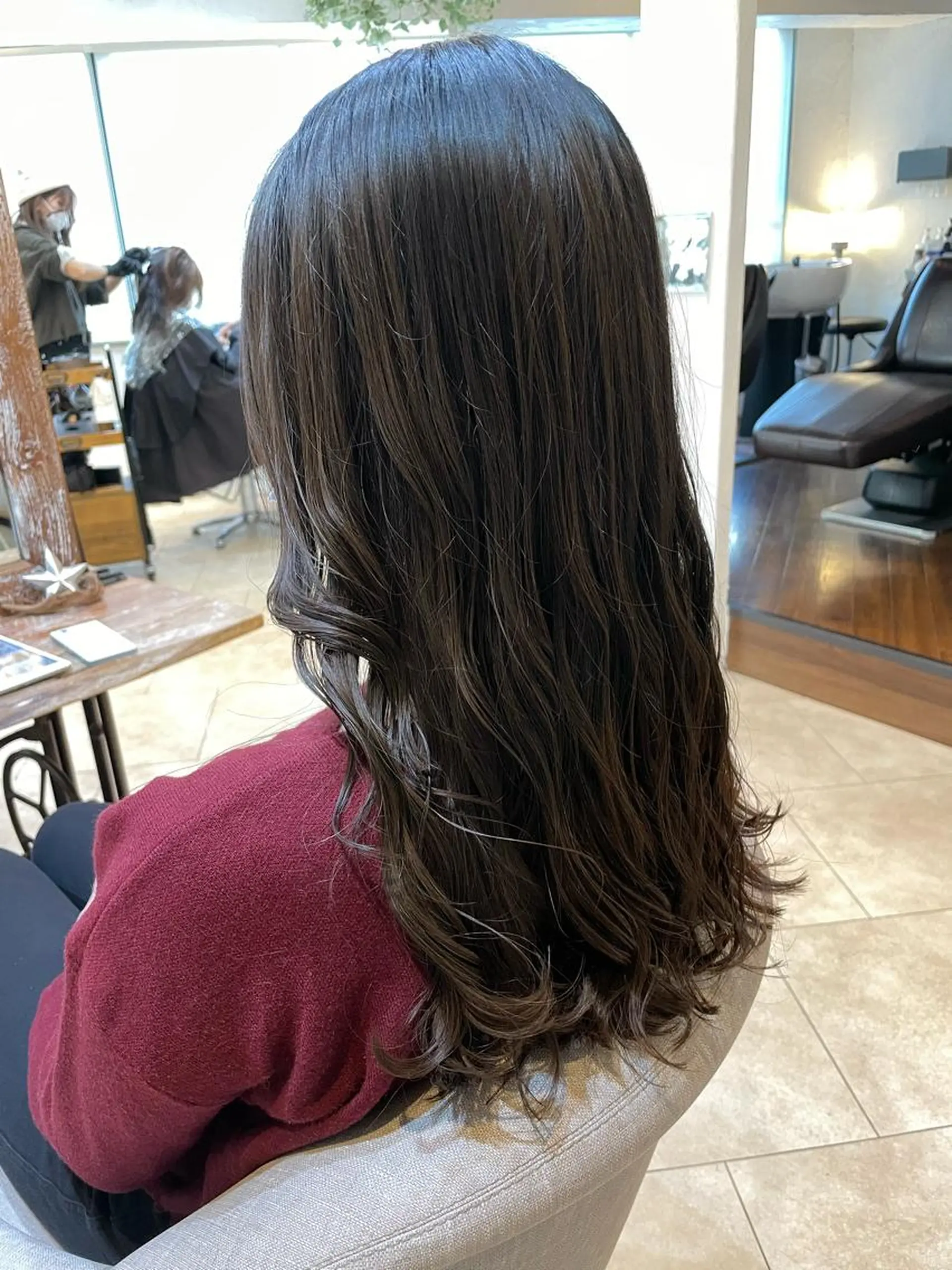 ロング あしかが ゆいとのヘアスタイル