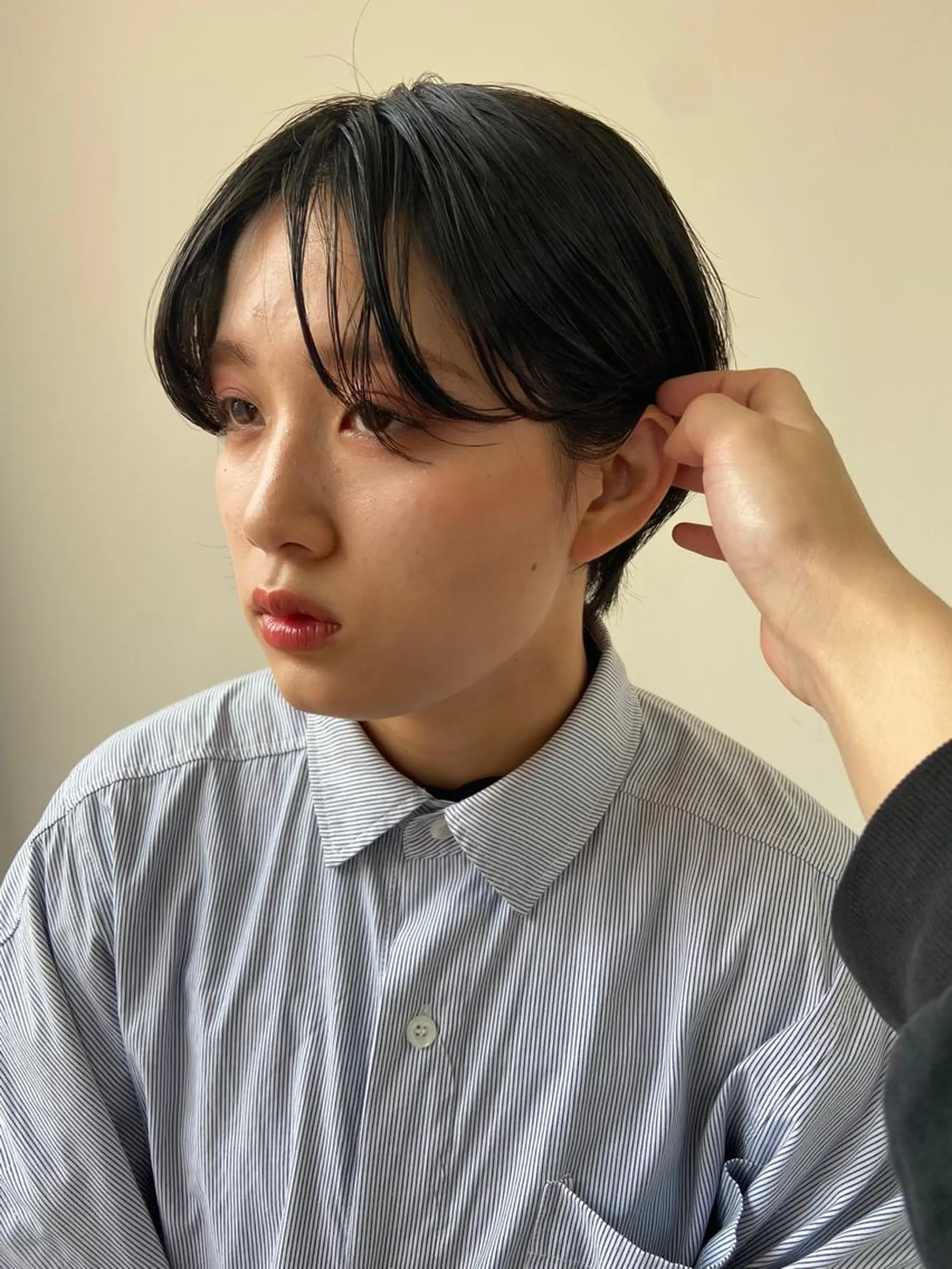 ショート カラー ヘアアレンジ ハンサムショート 似合わせカット ショートヘア パーマ特化美容師 mikuのヘアスタイル