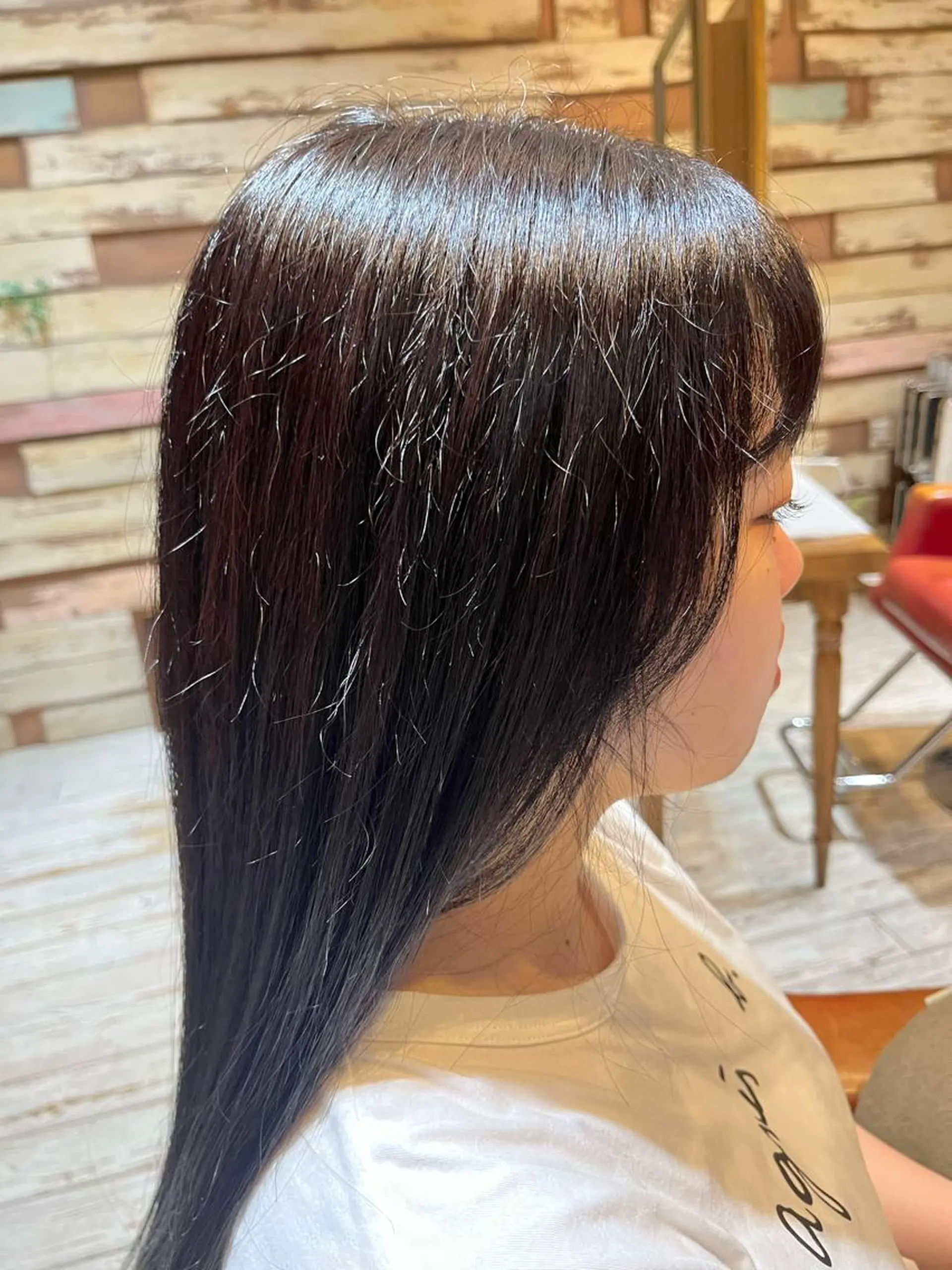 ロング カラー 美濃 咲穂のヘアスタイル