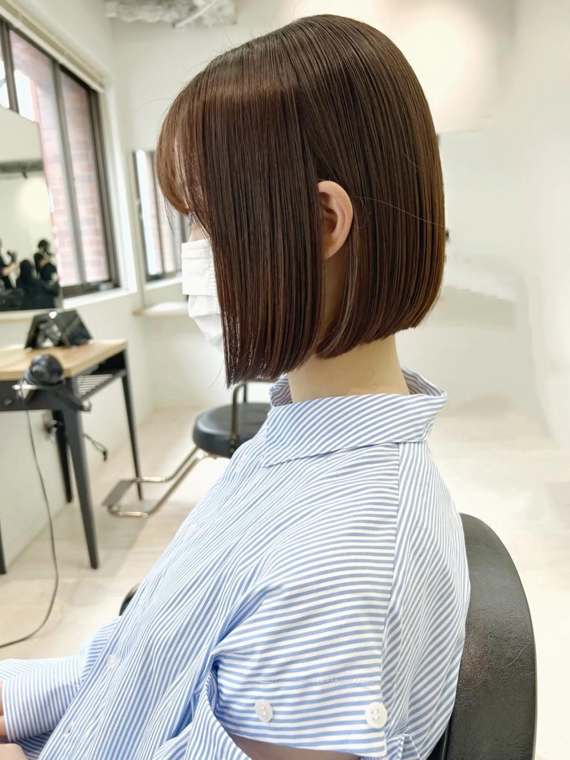 ショート カラー lar 立川南口所属・砂岡 里奈のヘアスタイル