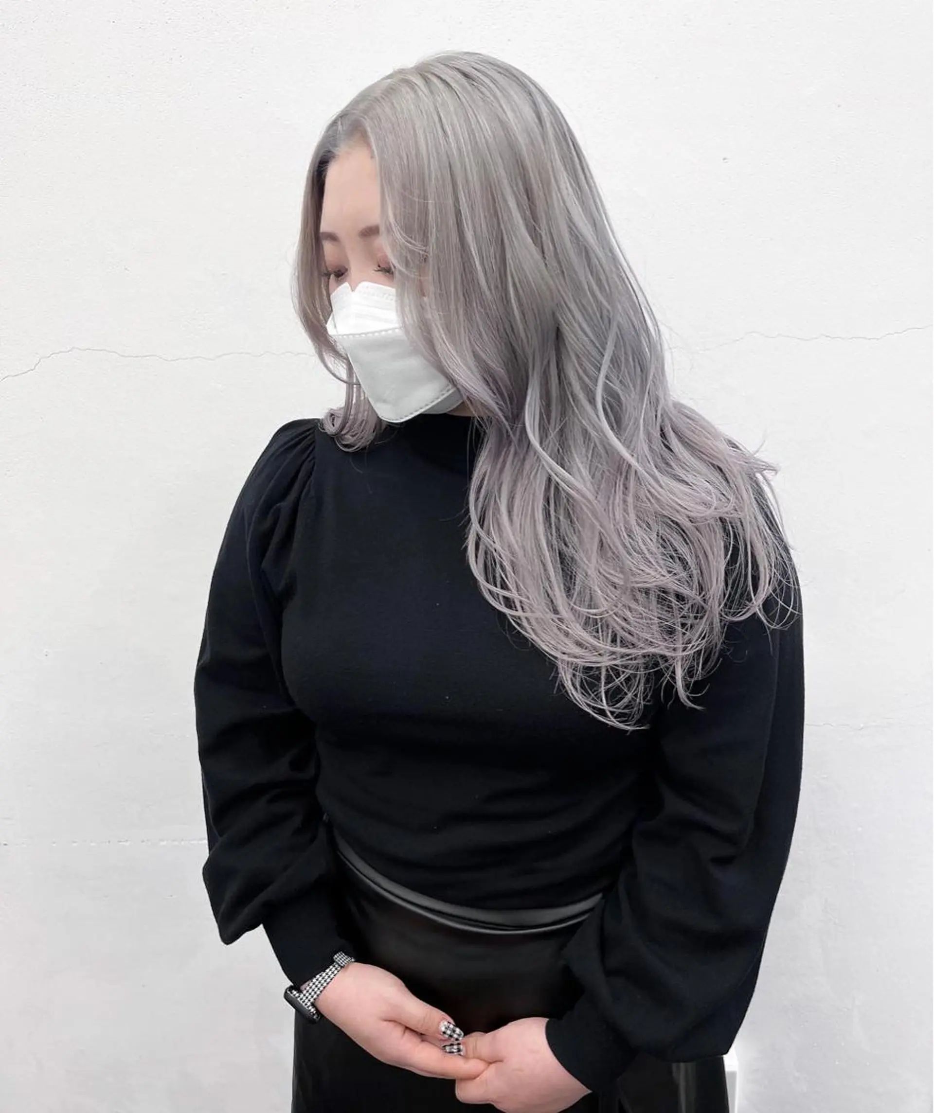 ロング カラー パーマ ヘアアレンジ メンズ キッズ nico TOKYO 渋谷所属・ブリーチ　ハイトーン 特化🌈フジタハルキのヘアスタイル