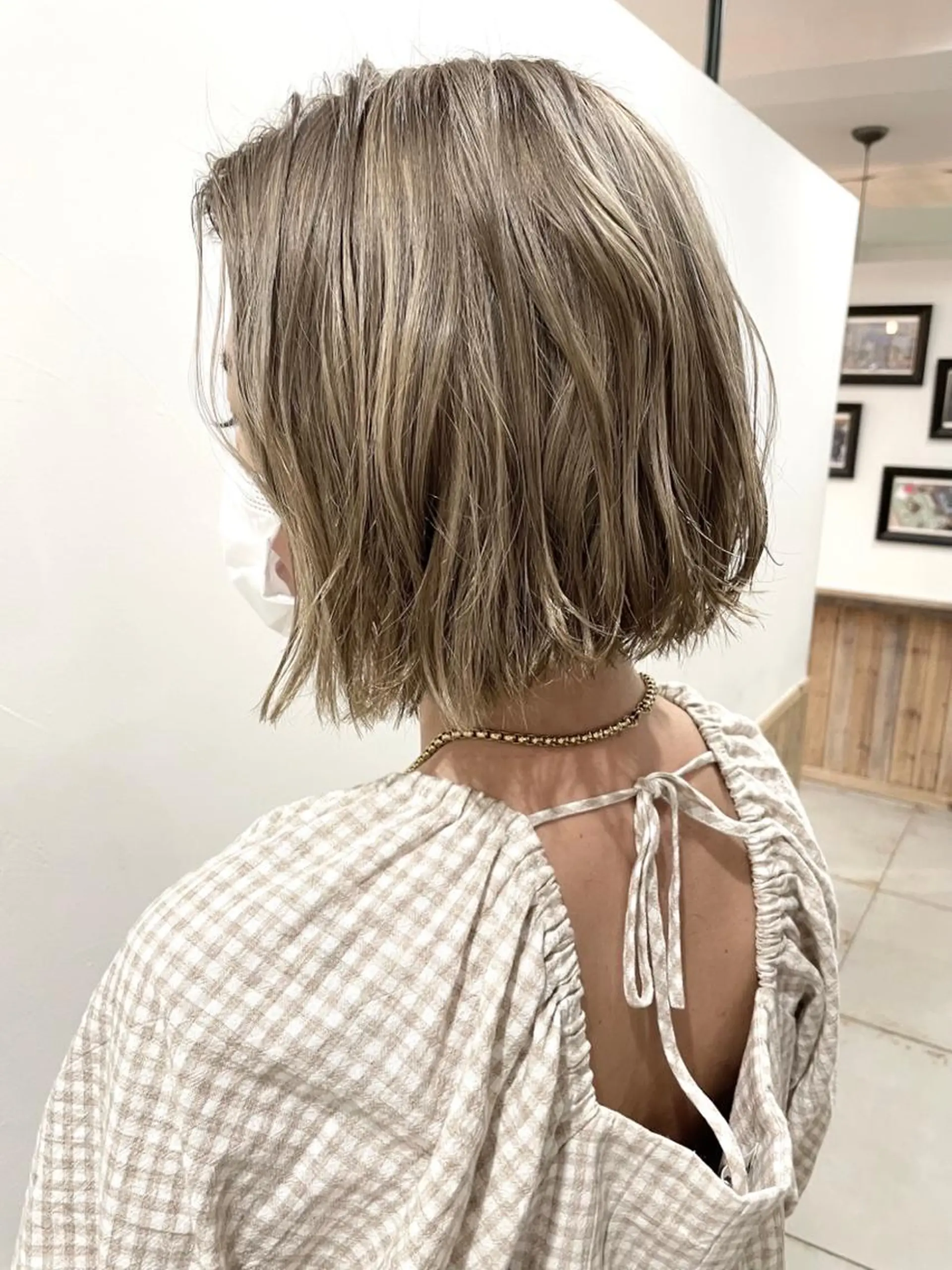 ミディアム hair  design Norm所属・ハイライトバレイヤー ジュ🎨川村聖吾🎨のヘアスタイル