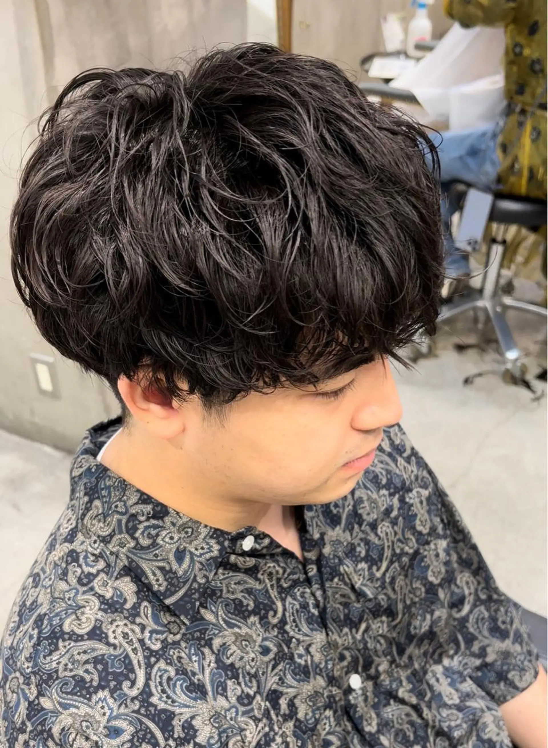 パーマ メンズ カット パーマ トリートメント GO TODAY 原宿本店所属・🎁曲がる縮毛矯正 /DAIKIのヘアスタイル