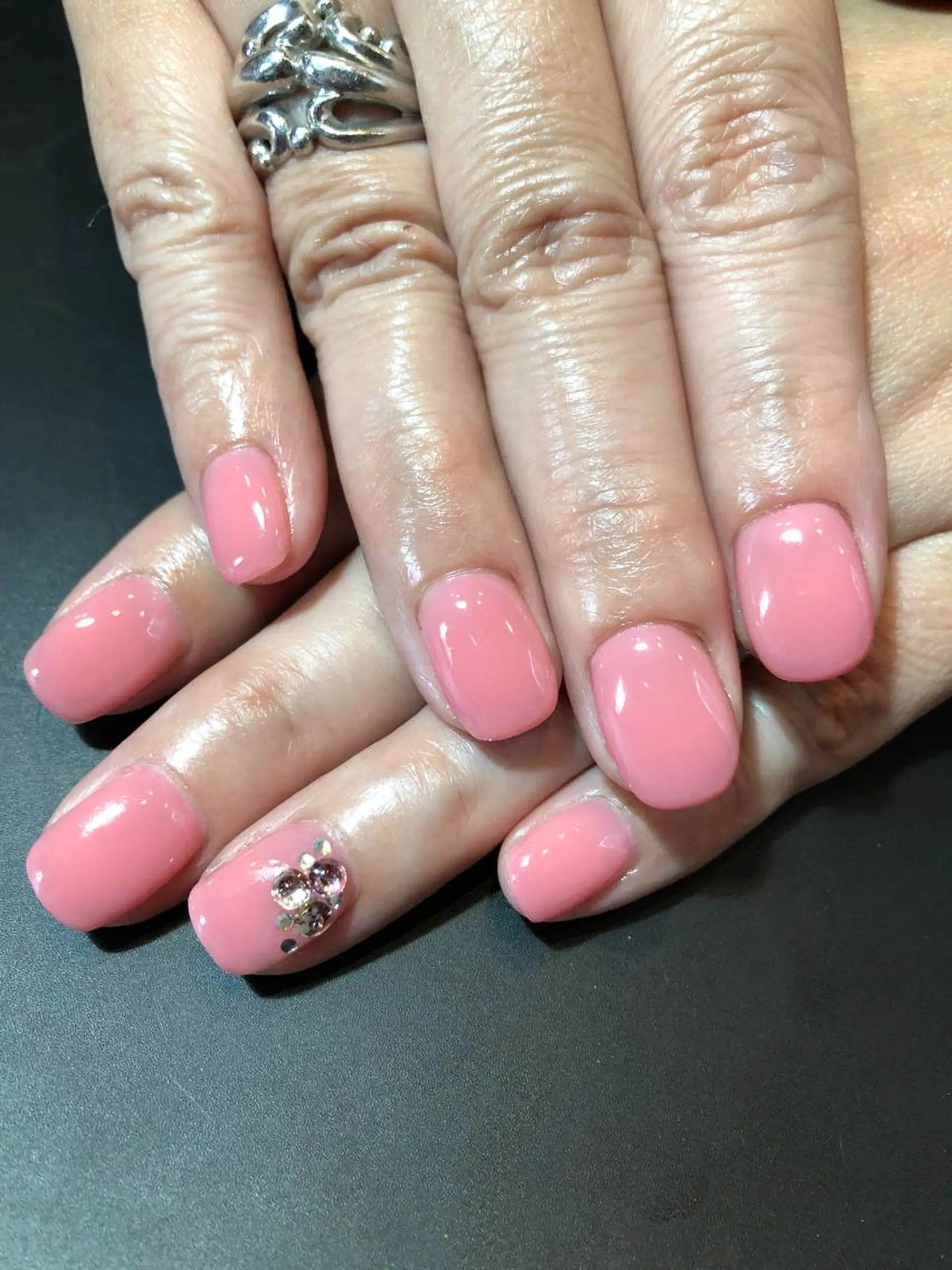 ネイル シンプルネイル Totalbeautysalon Coco所属・Coco caoriのマツエク・マツパデザイン