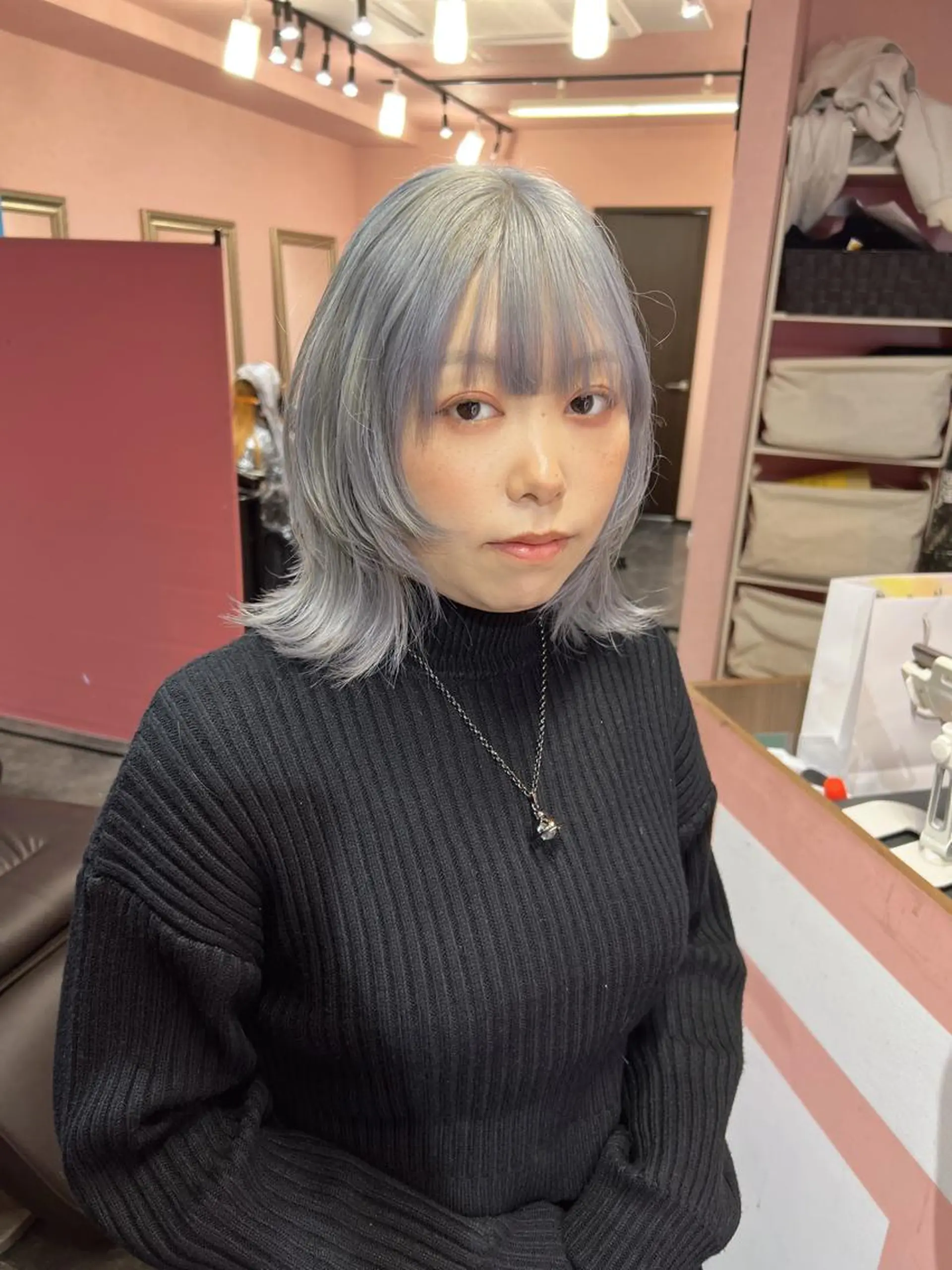 ミディアム カラー LA KING KYOTO所属・レイヤーカット/ miranのヘアスタイル