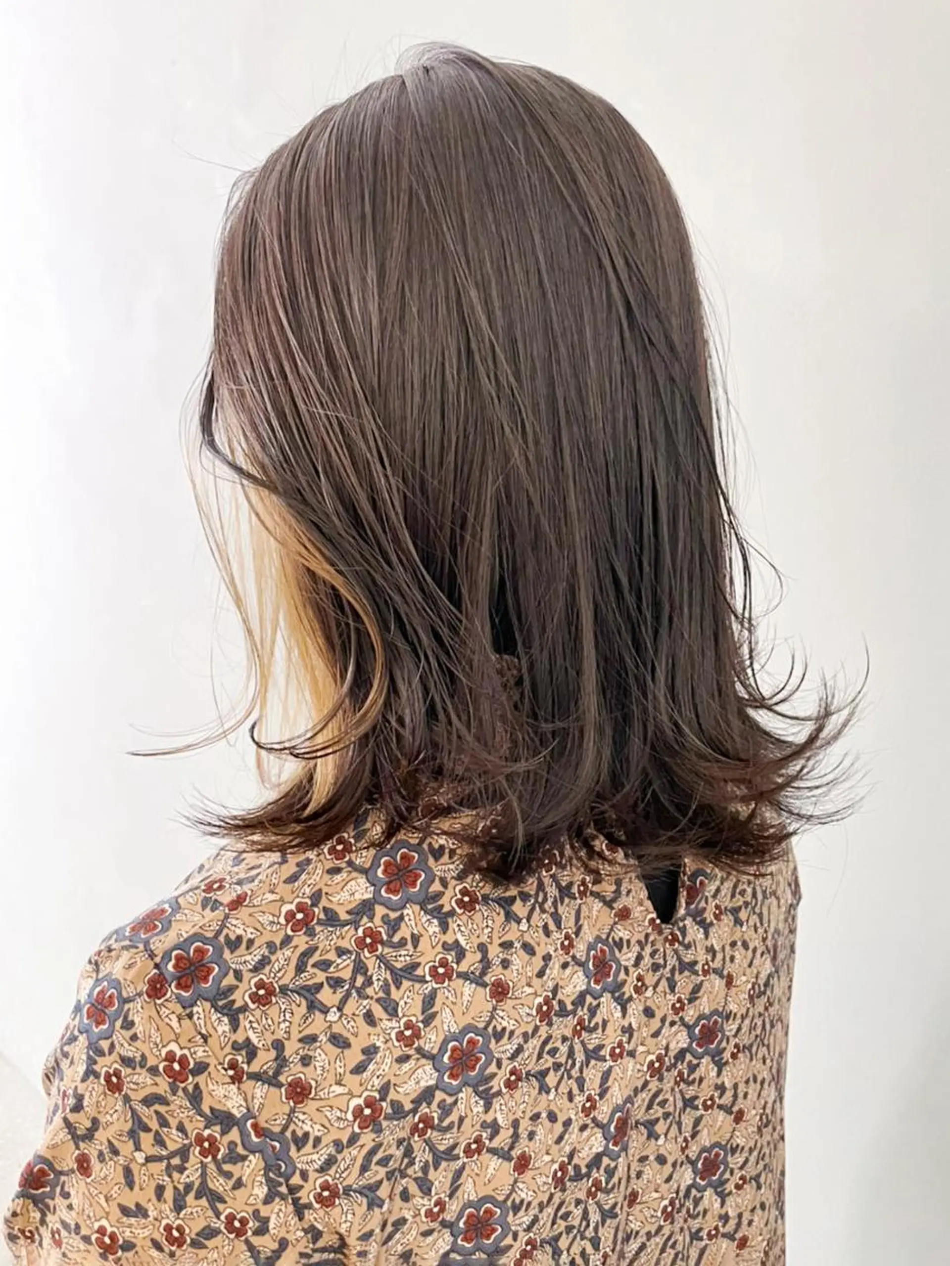 カラー パーマ ヘアアレンジ ベージュカラー カット ヘアカラー トリートメント ITbyALBUM 中野店のヘアスタイル