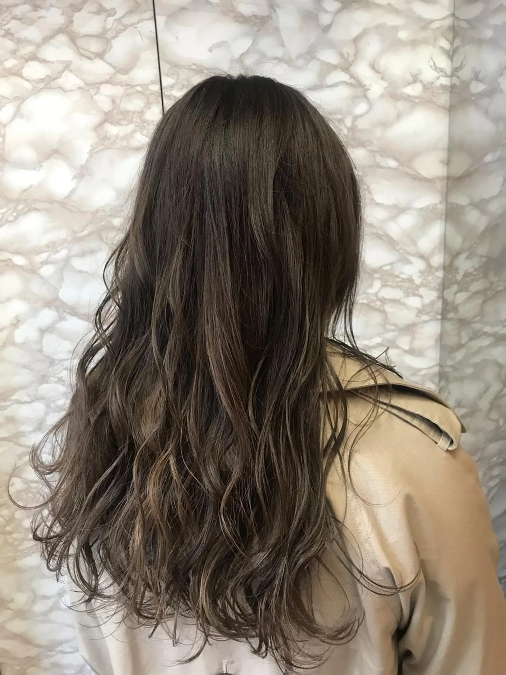 ロング カラー ベージュカラー カット ヘアカラー トリートメント 🉐レイヤー/塩見 弘樹🉐渋谷のヘアスタイル