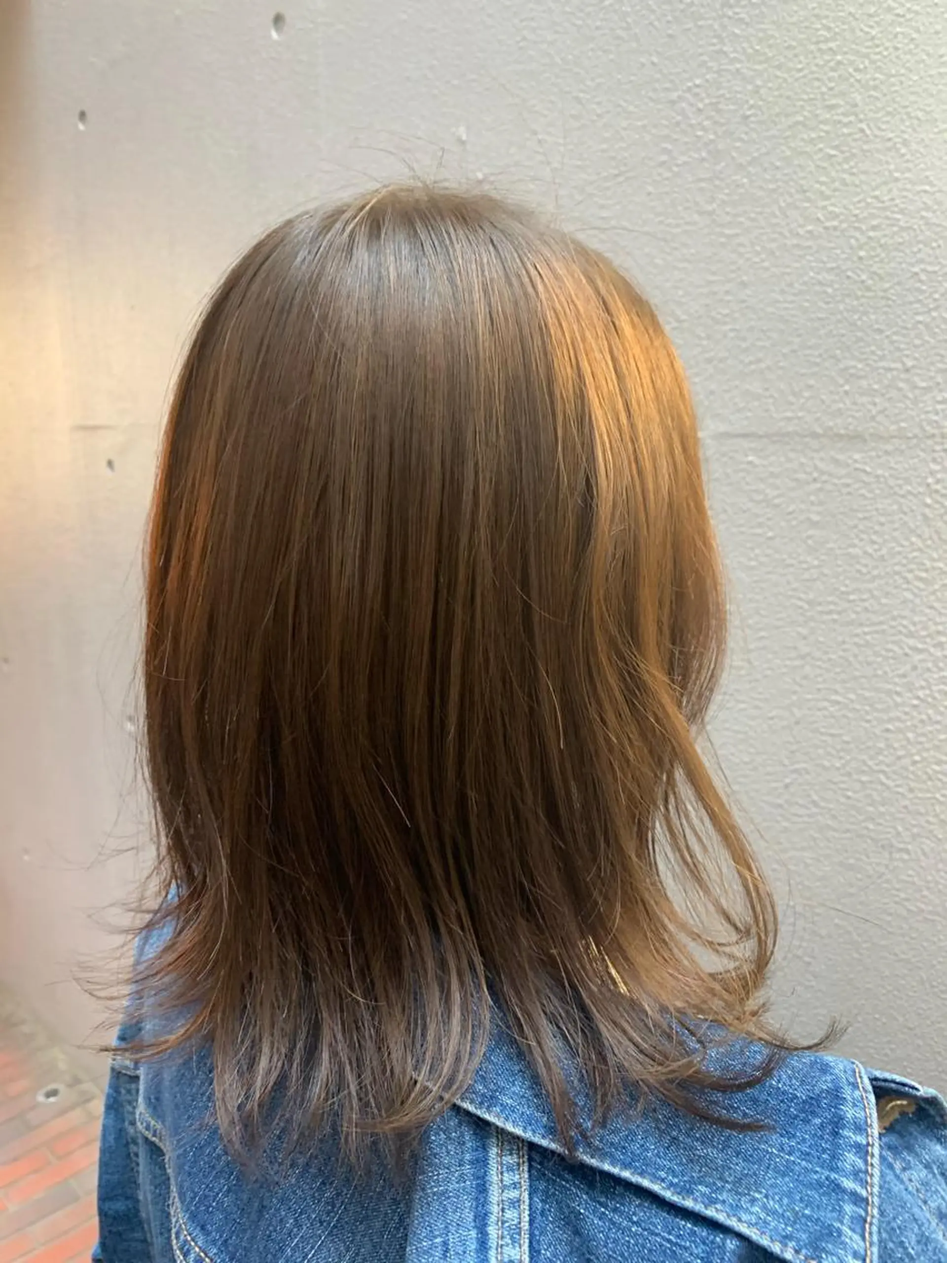 ミディアム ハイライト ショート🌼パーマ 本間正子のヘアスタイル