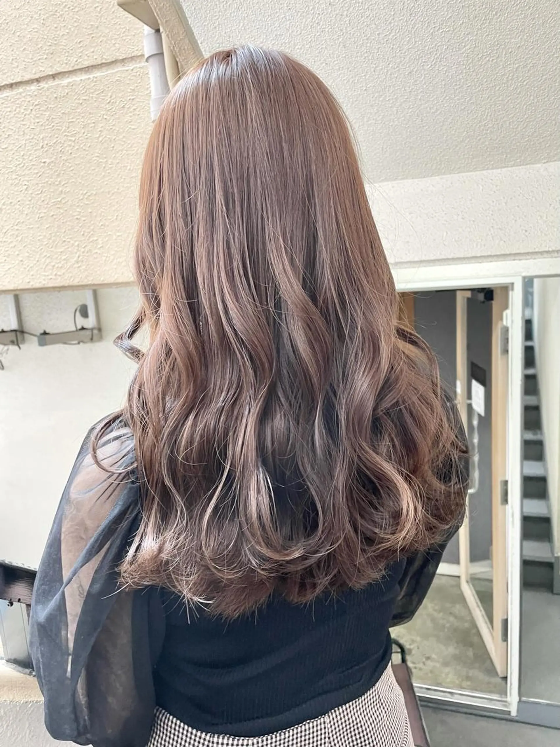 セミロング カラー ヘアカラー トリートメント 💎髪質改善💎 デザイナーshinのヘアスタイル