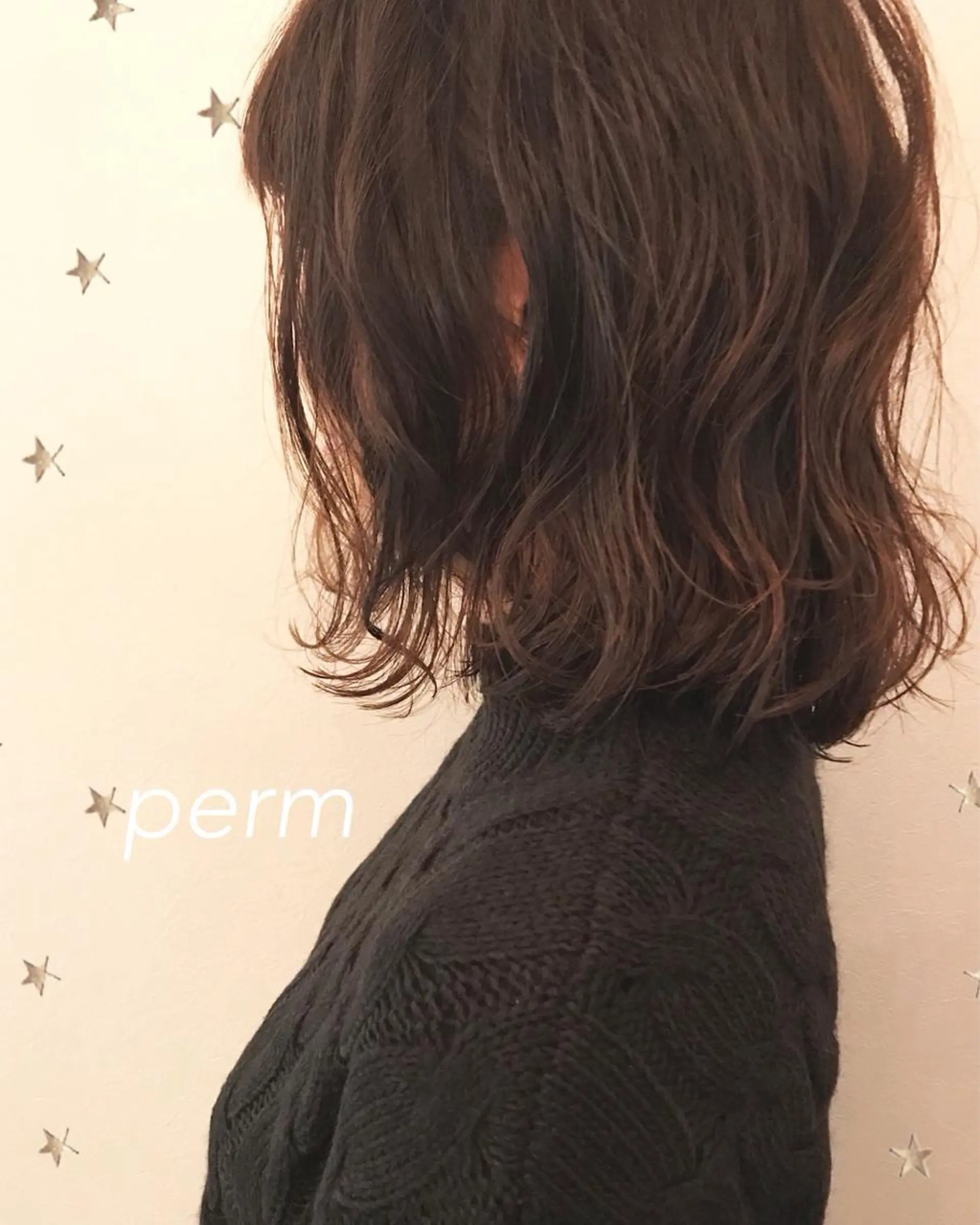 ミディアム パーマ salon AKIRA所属・市川 千夏のヘアスタイル