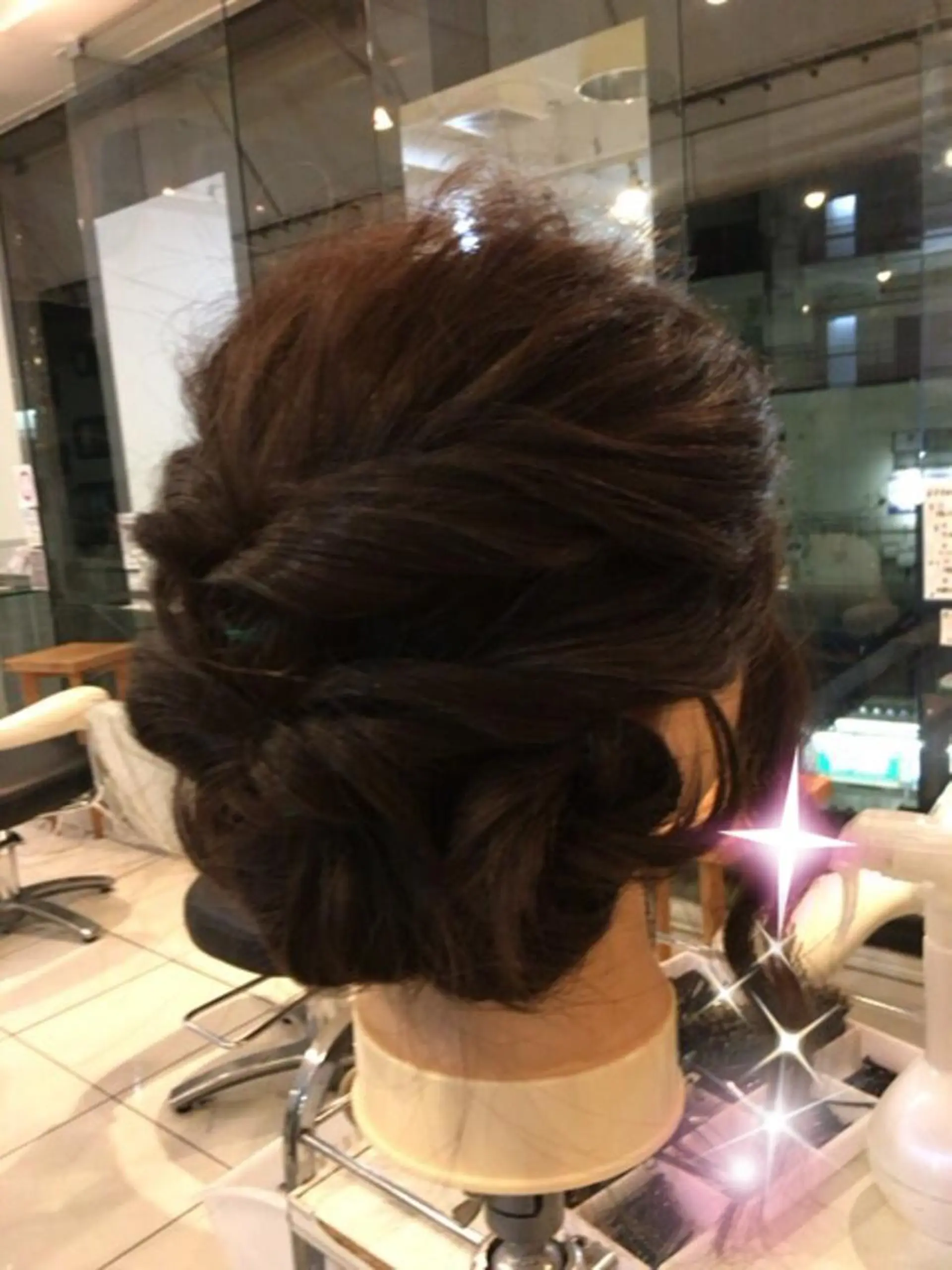 ヘアアレンジ miyu 美髪縮毛矯正𓂃꙳⋆のヘアスタイル