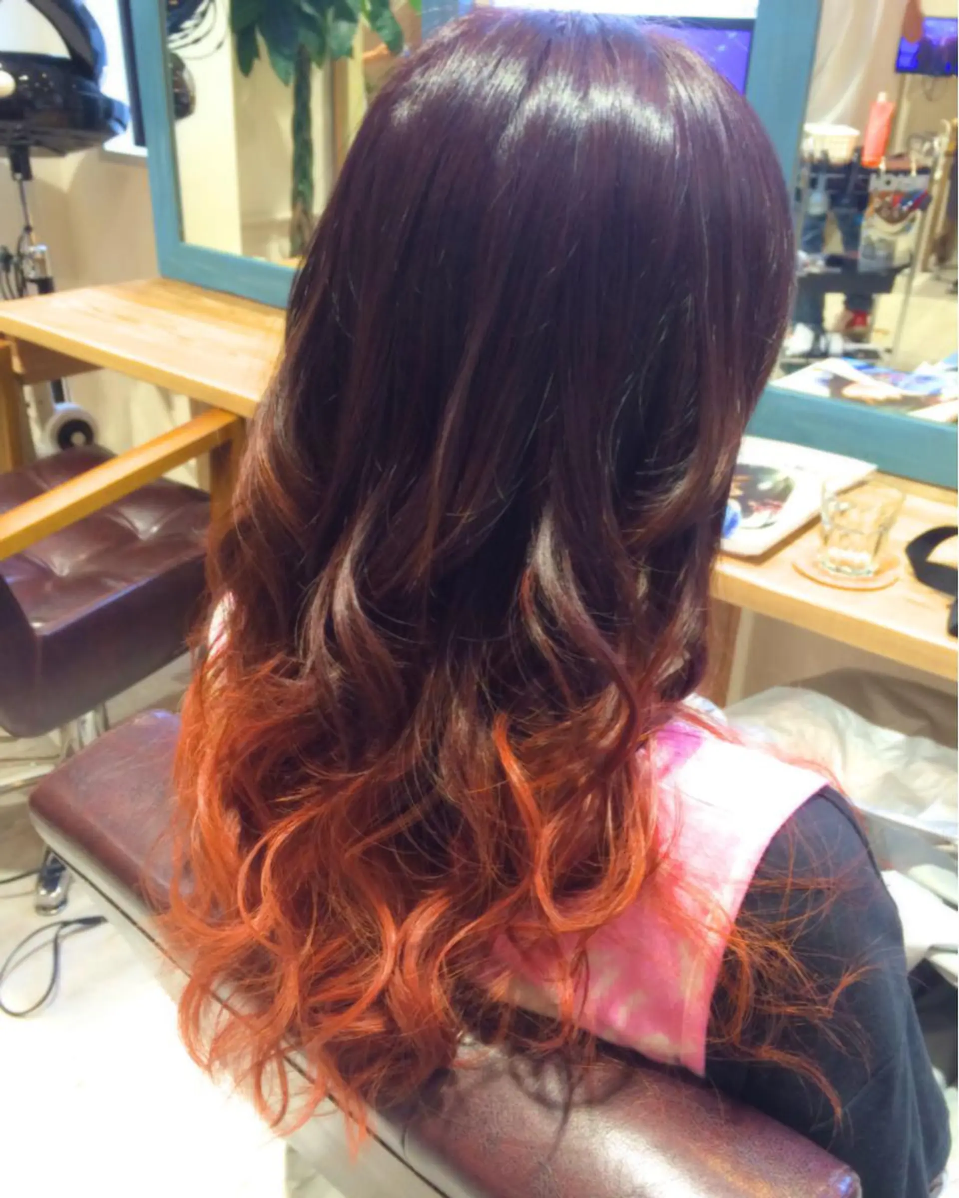 ショート ミディアム セミロング ロング カラー パーマ グラデーションカラー レッドカラー バレイヤージュ🌱 渡邉悟🌱のヘアスタイル