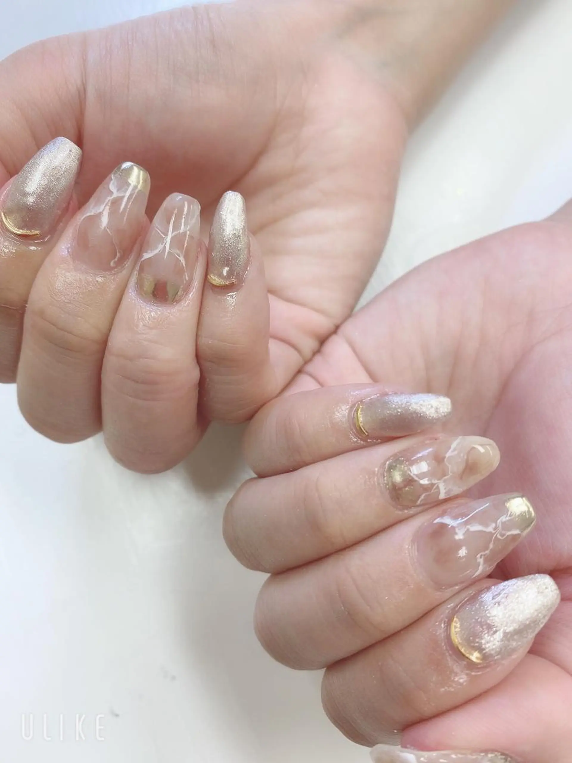 ミディアム ハンドネイル JNA認定講師🌸 RIEのネイルデザイン