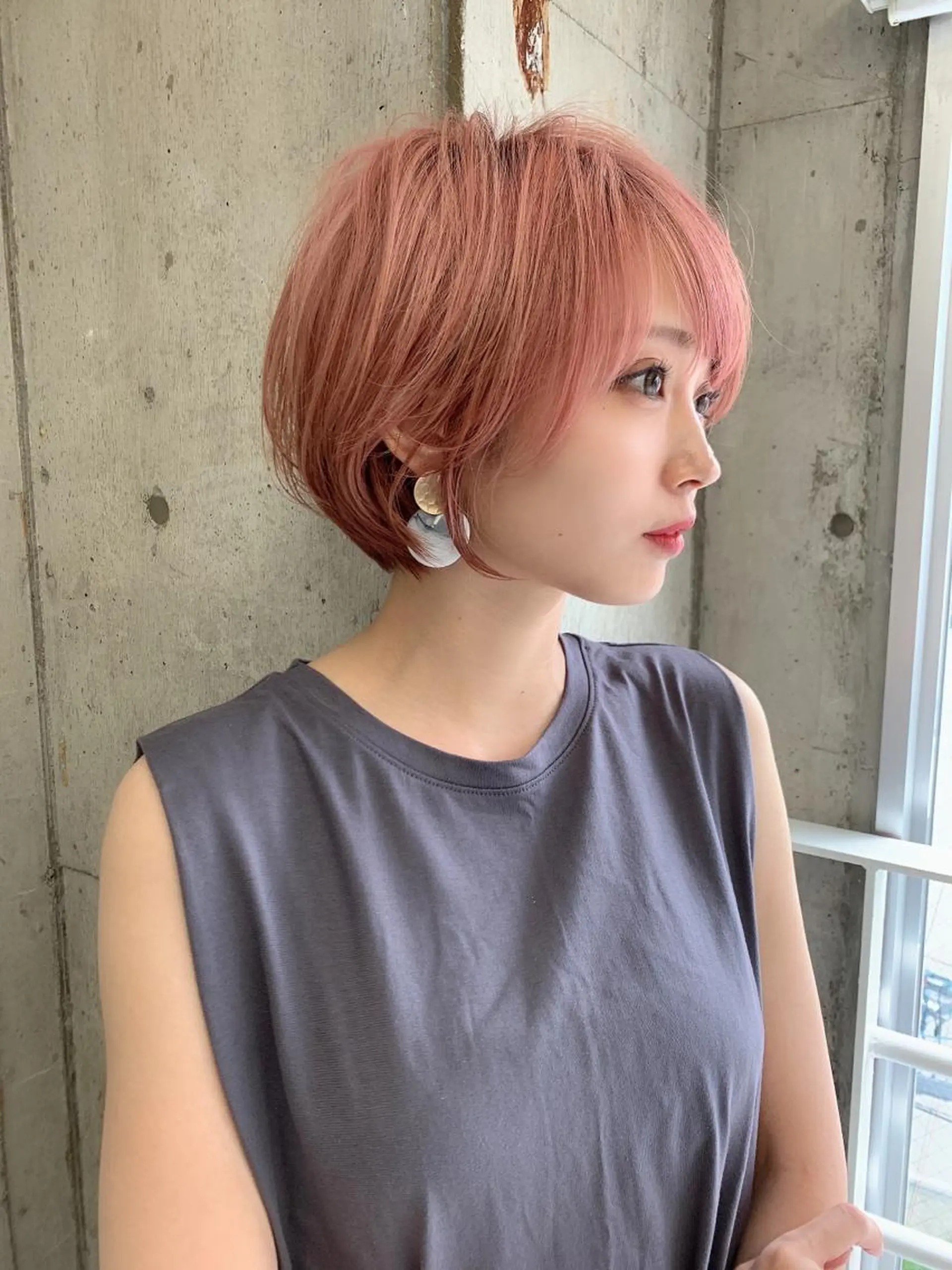ショート 似合わせカット ショートヘア カット ヘアカラー トリートメント 韓国ヘア/髪質改善 /Harunaのヘアスタイル