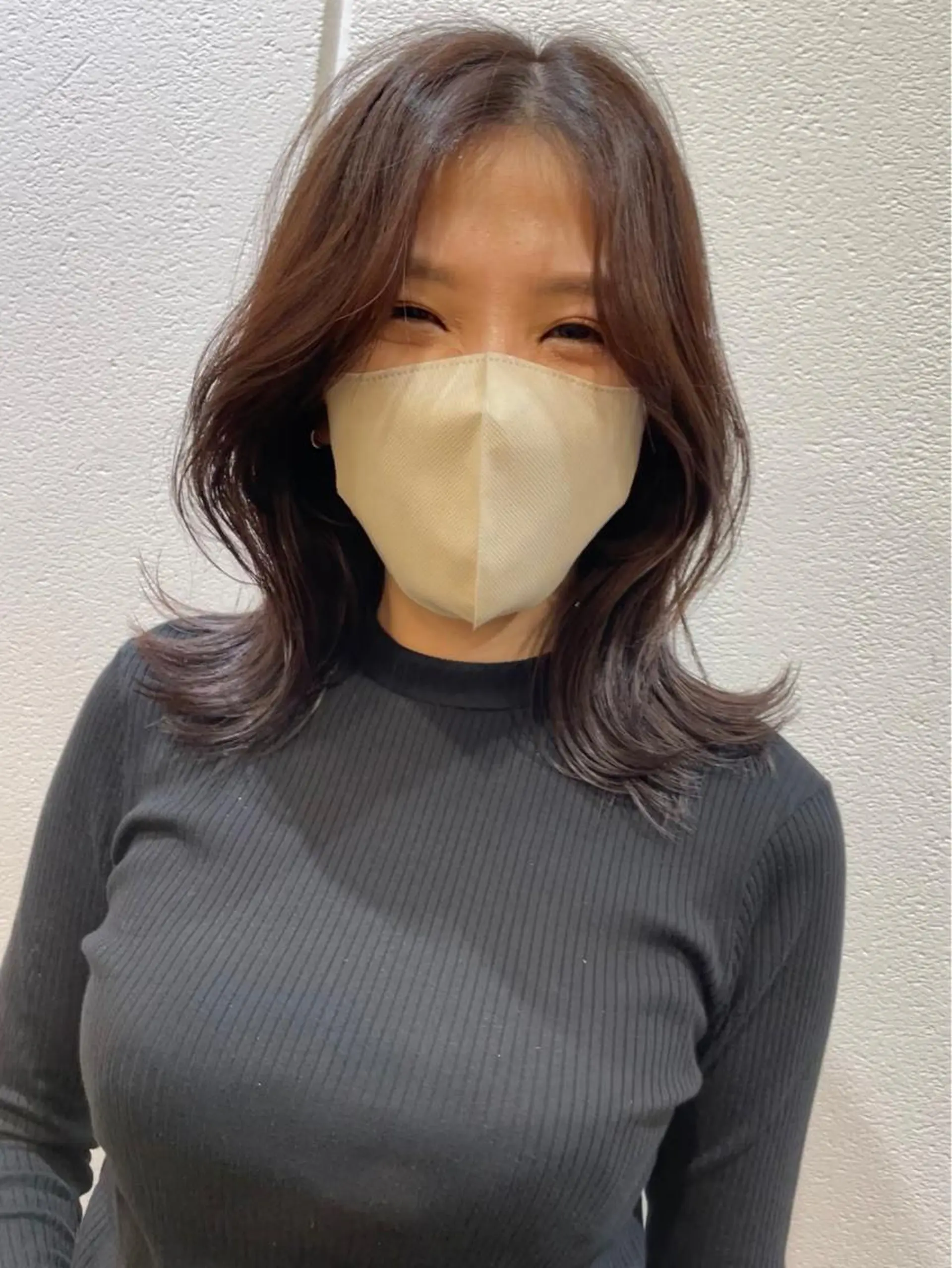 ミディアム カラー ヘアアレンジ Lolonois梅田 🌼TSUYURIのヘアスタイル