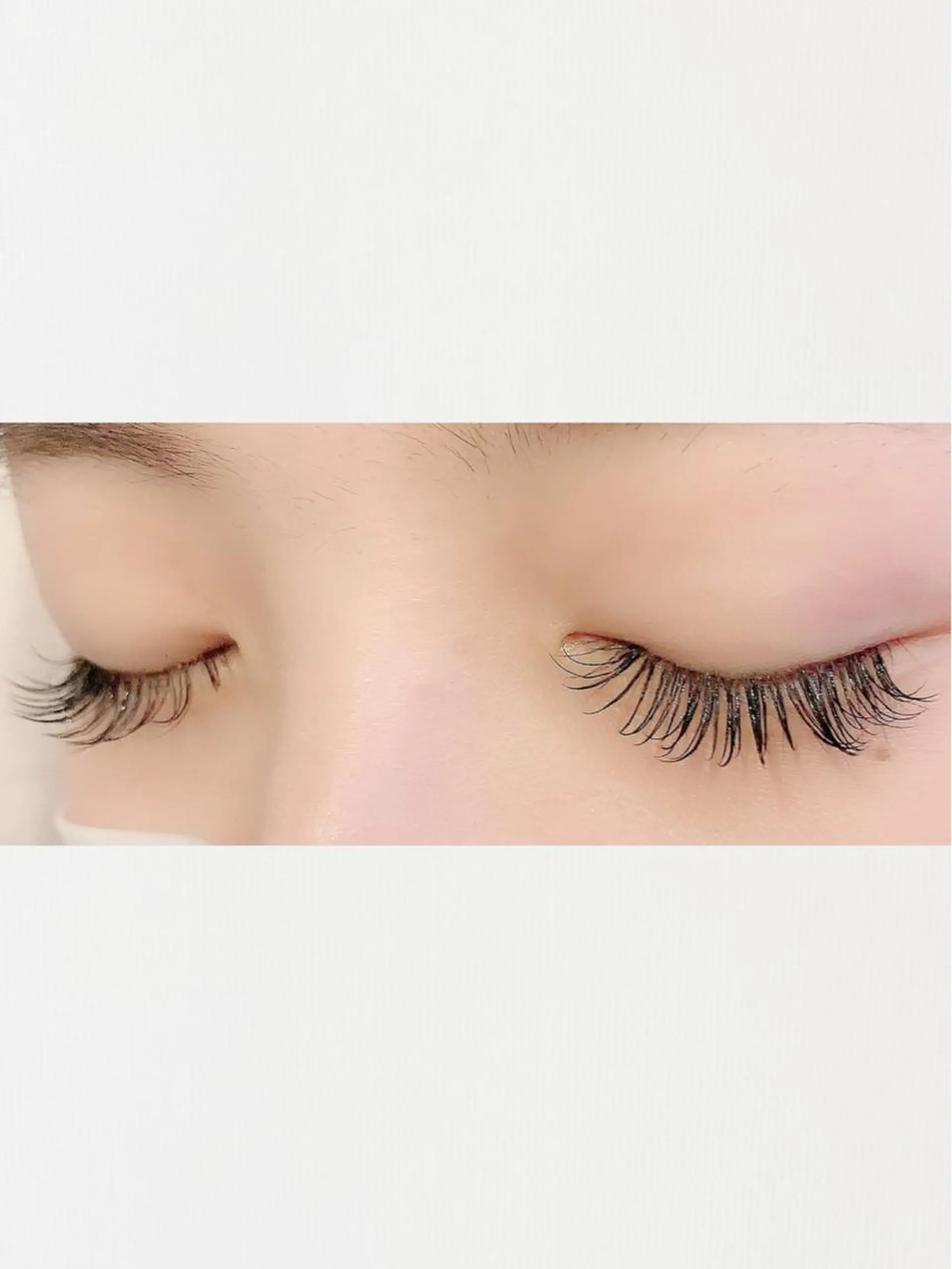 マツエク・マツパ キュート フラットラッシュ Eyelash Salon Meili所属・Sayo Naraharaのマツエク・マツパデザイン